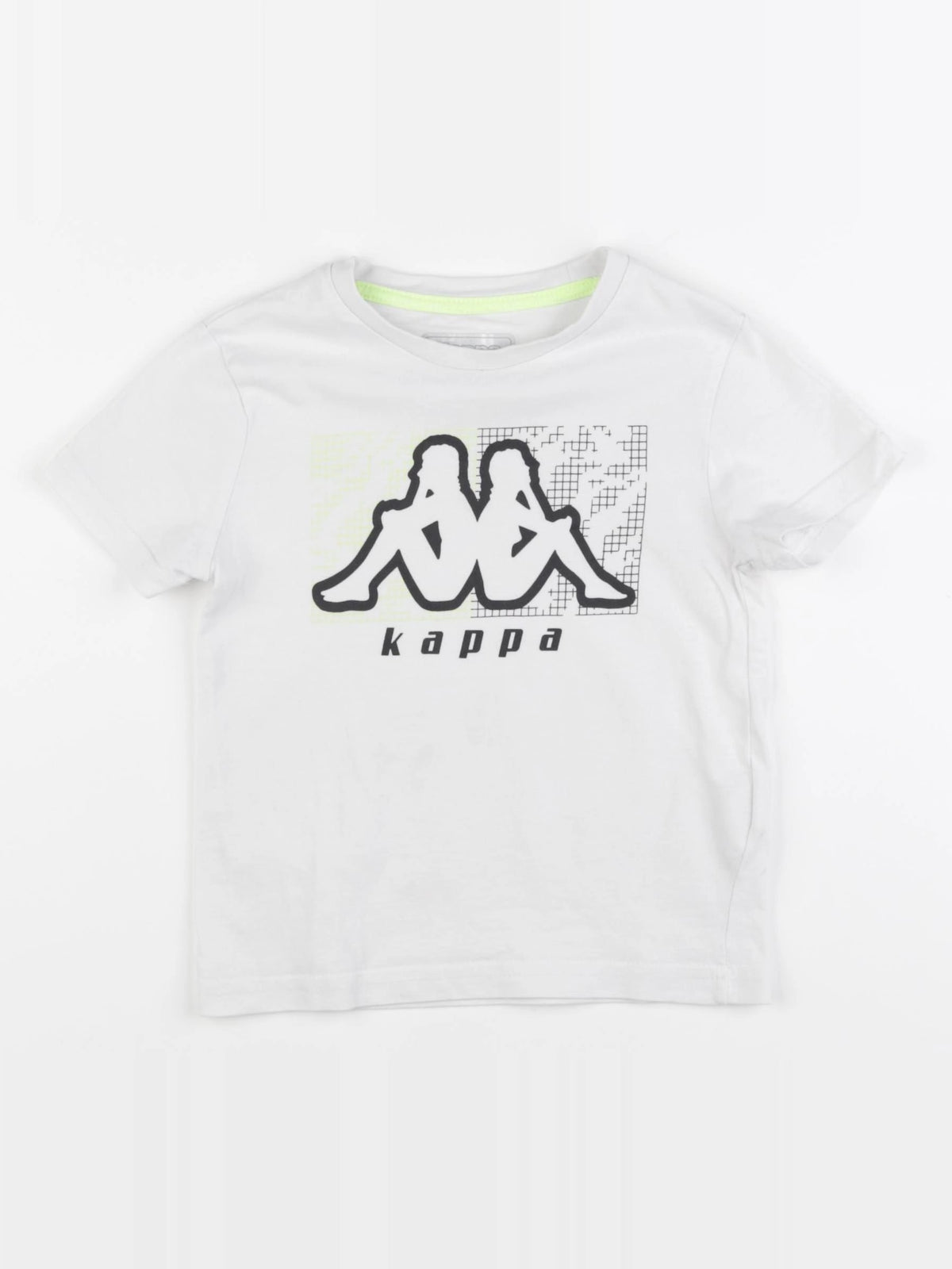 Kappa - tee-shirt blanc - 4 ans