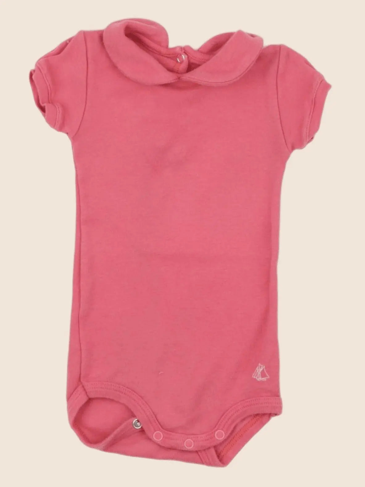 Petit Bateau - body rose - 3 mois