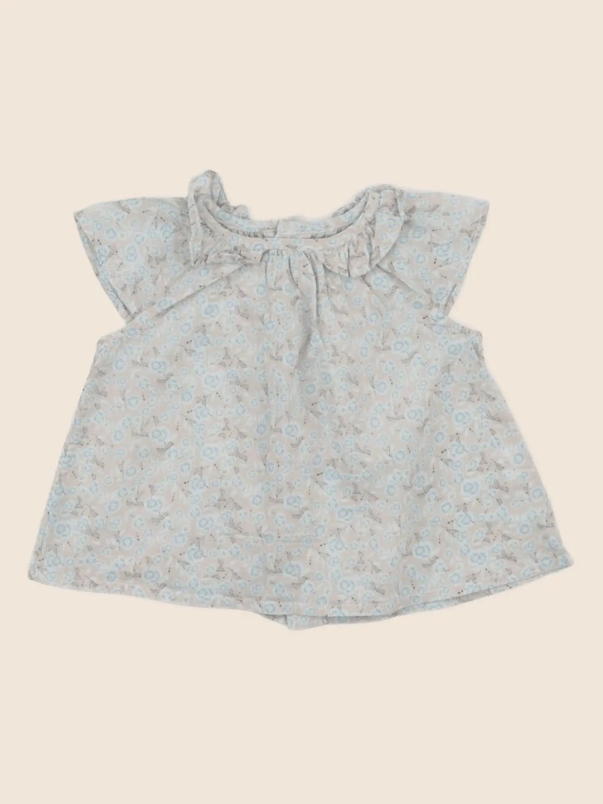 Boutchou - blouse beige - 3 mois