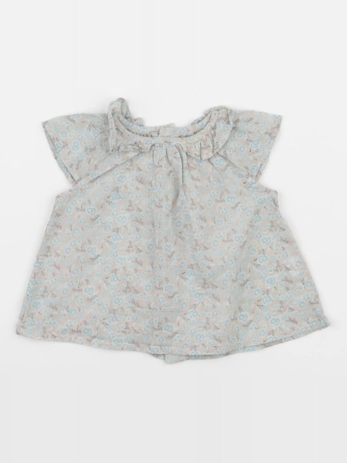 Boutchou - blouse beige - 3 mois