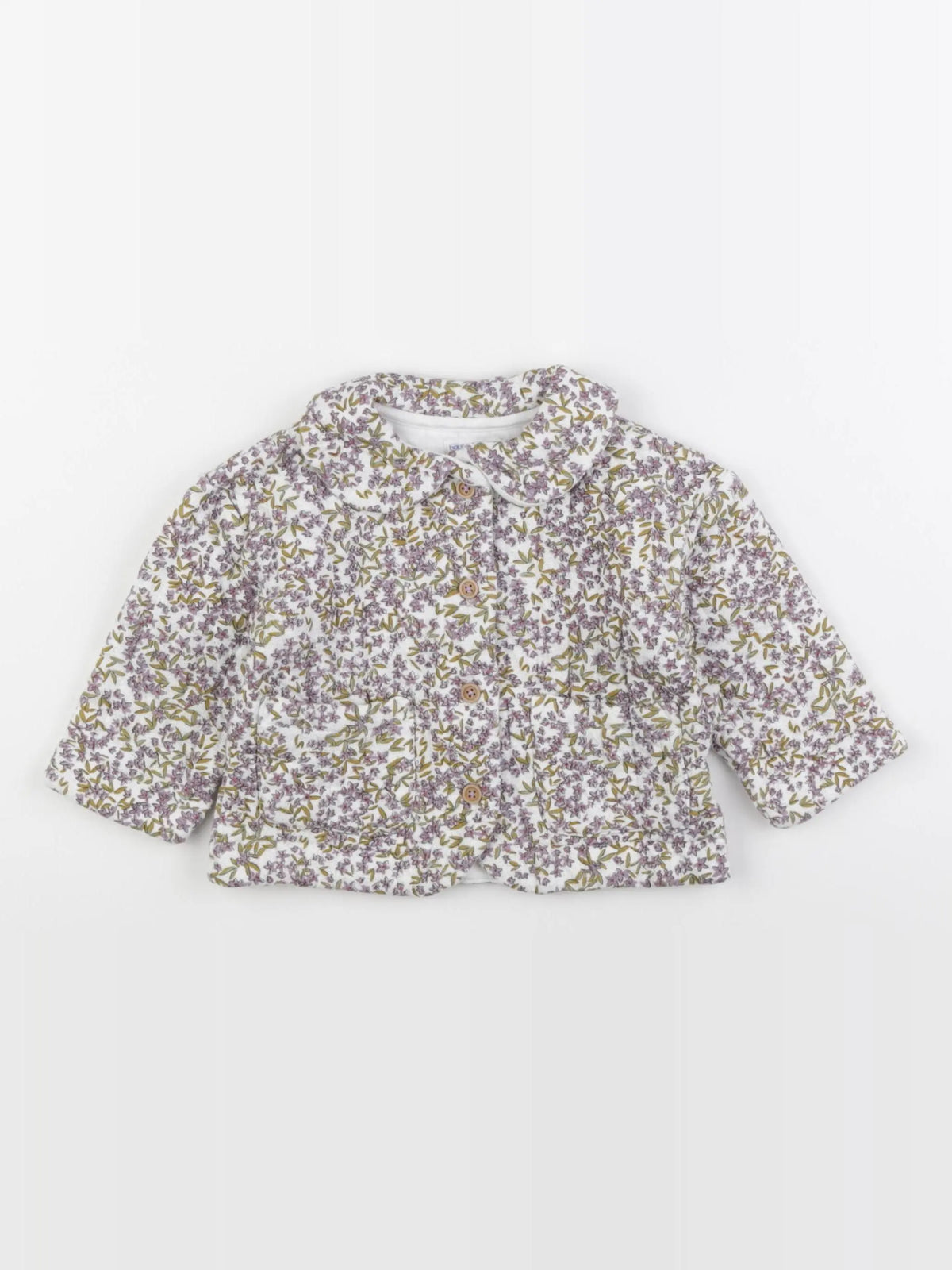 Boutchou - veste violet - 12 mois