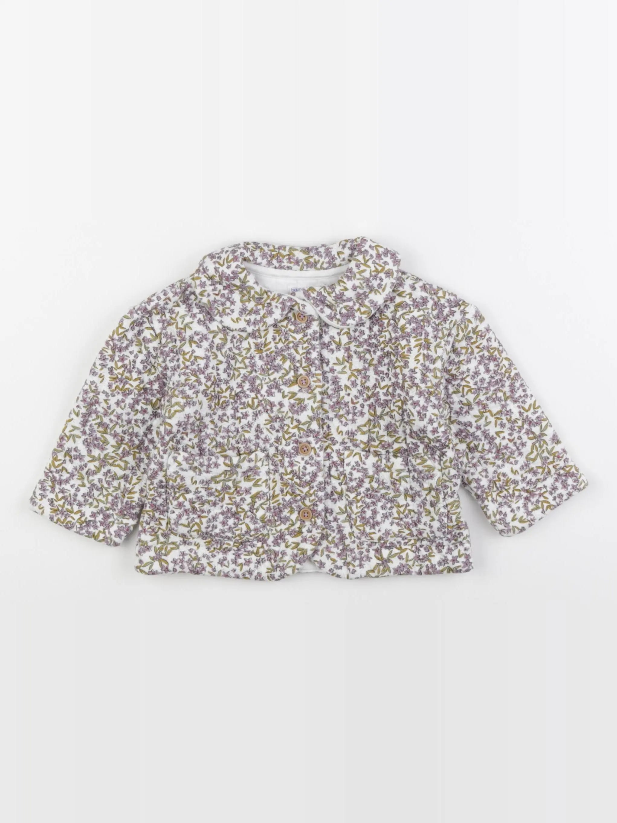 Boutchou - veste violet - 12 mois