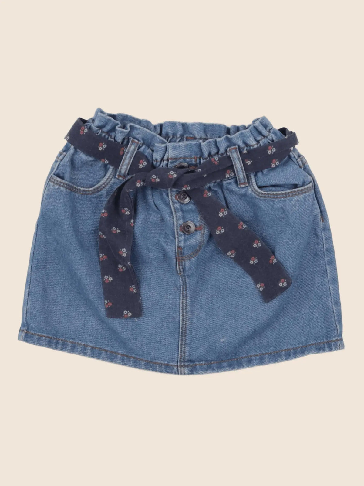 Vertbaudet - jupe bleu - 5 ans
