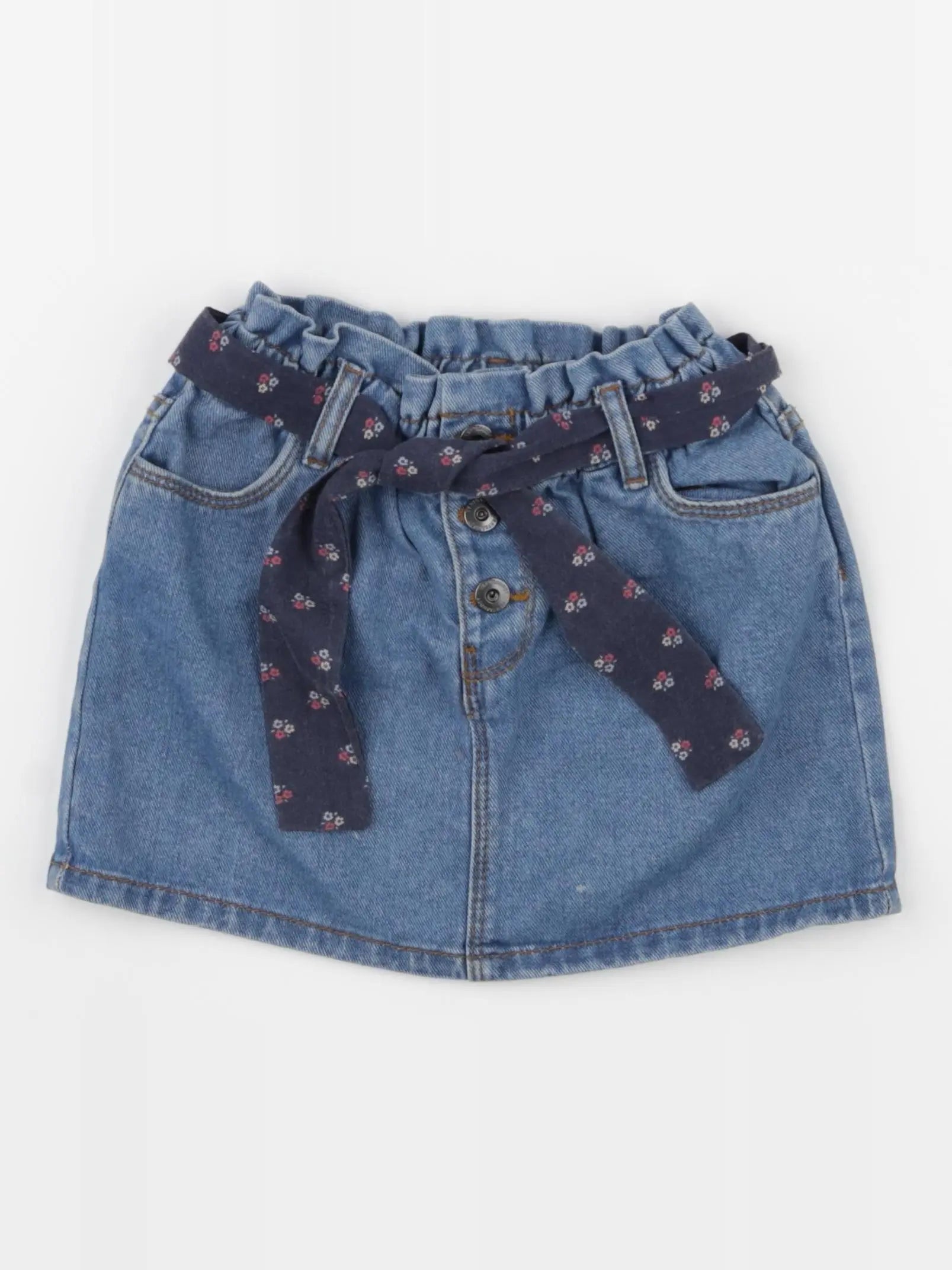 Vertbaudet - jupe bleu - 5 ans