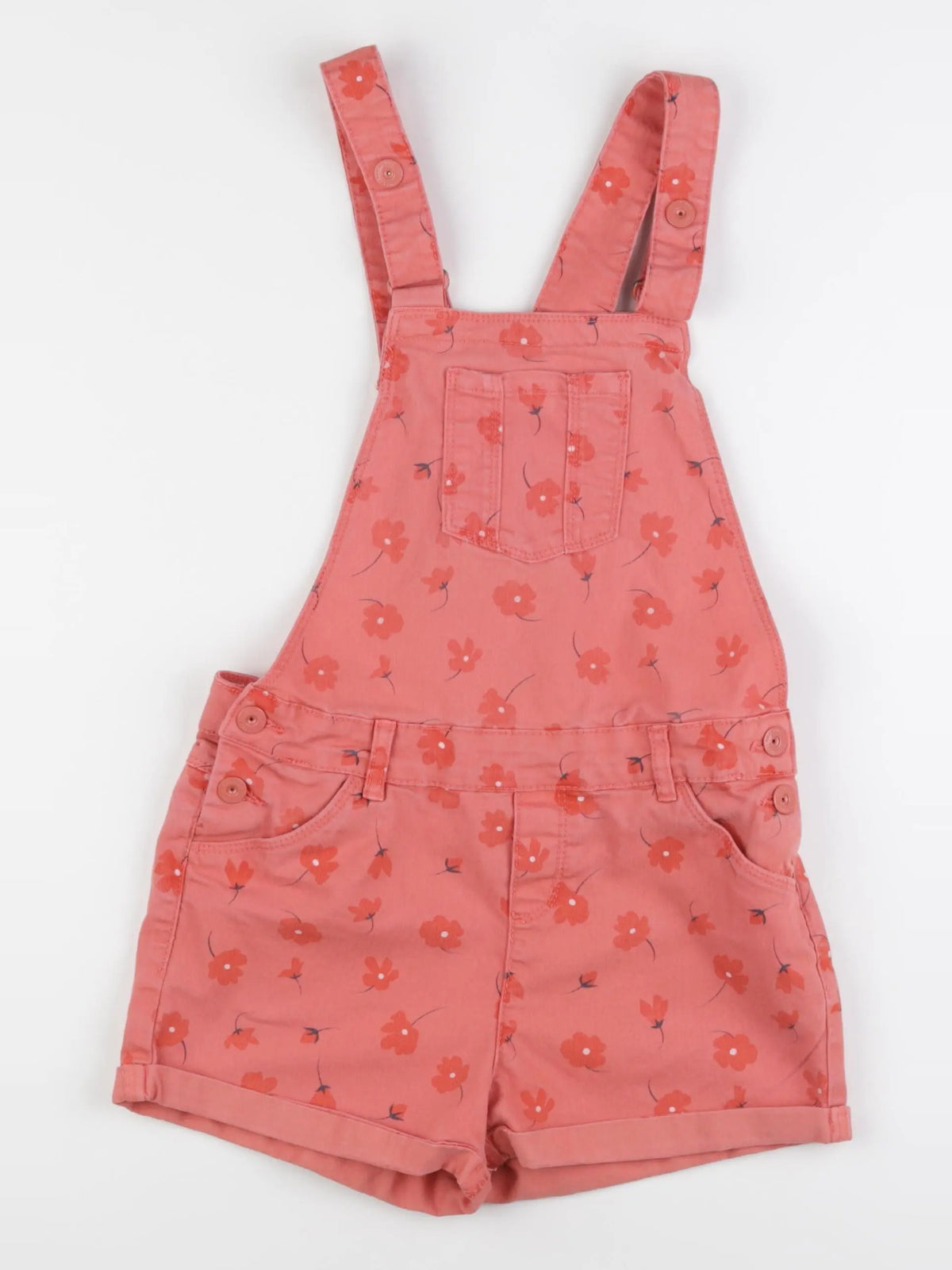 Vertbaudet - salopette rose - 10 ans