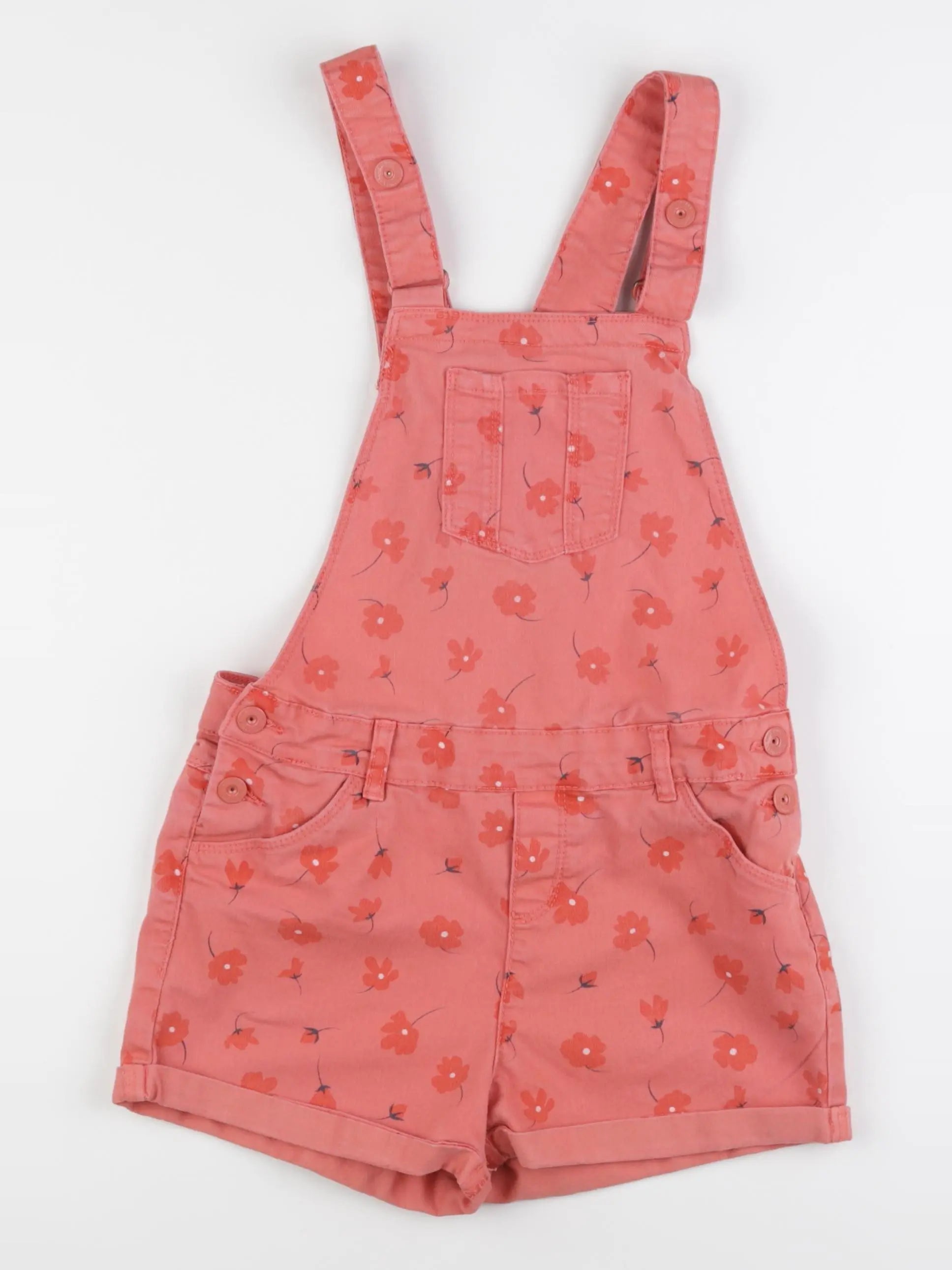 Vertbaudet - salopette rose - 10 ans