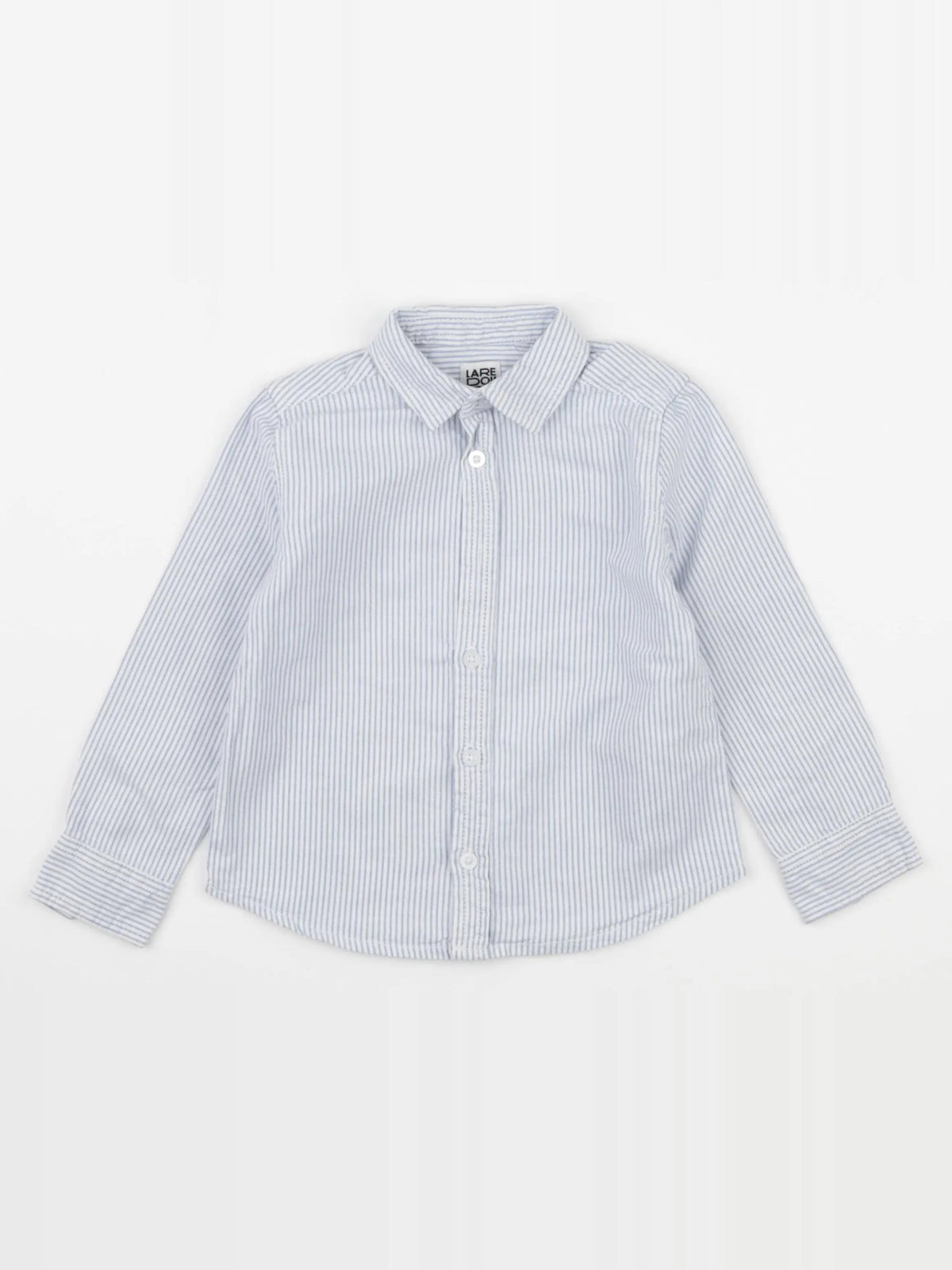 La Redoute - chemise blanc, bleu - 3 ans