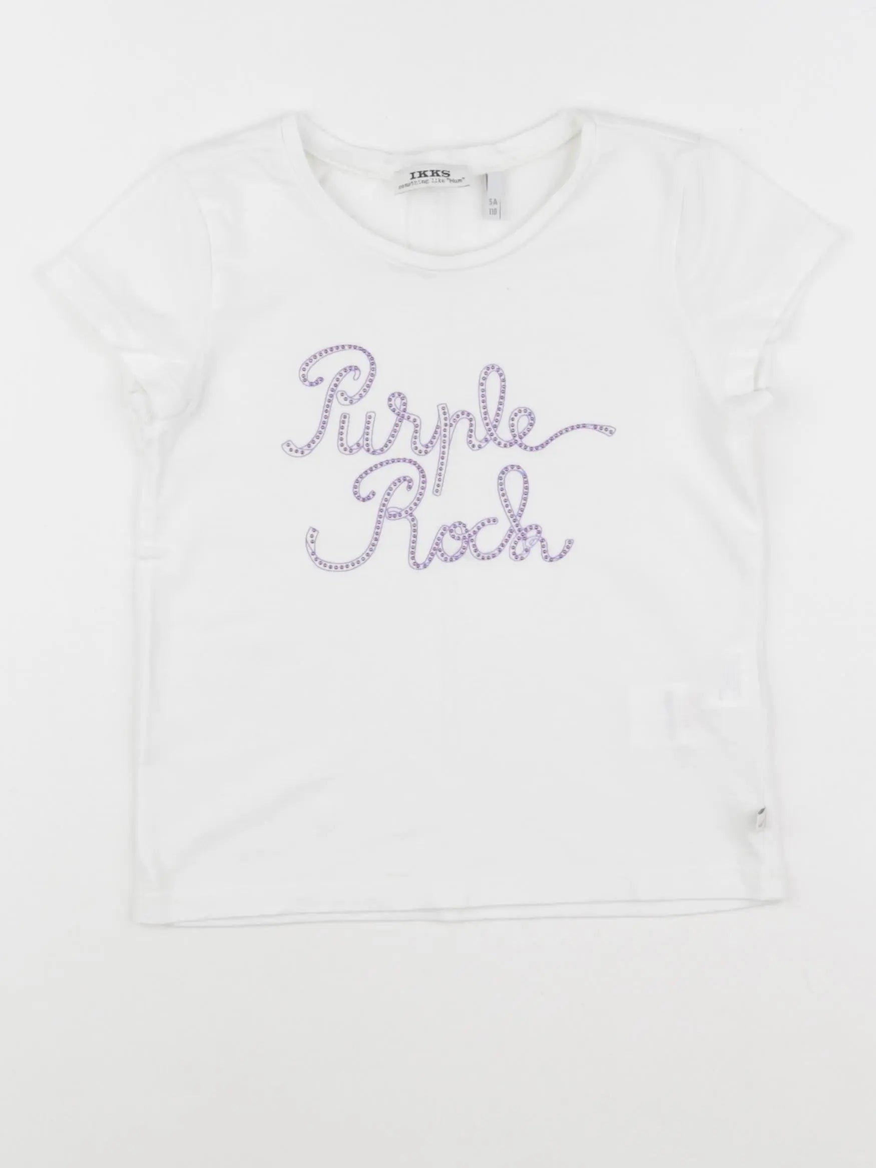 IKKS - tee-shirt blanc - 5 ans