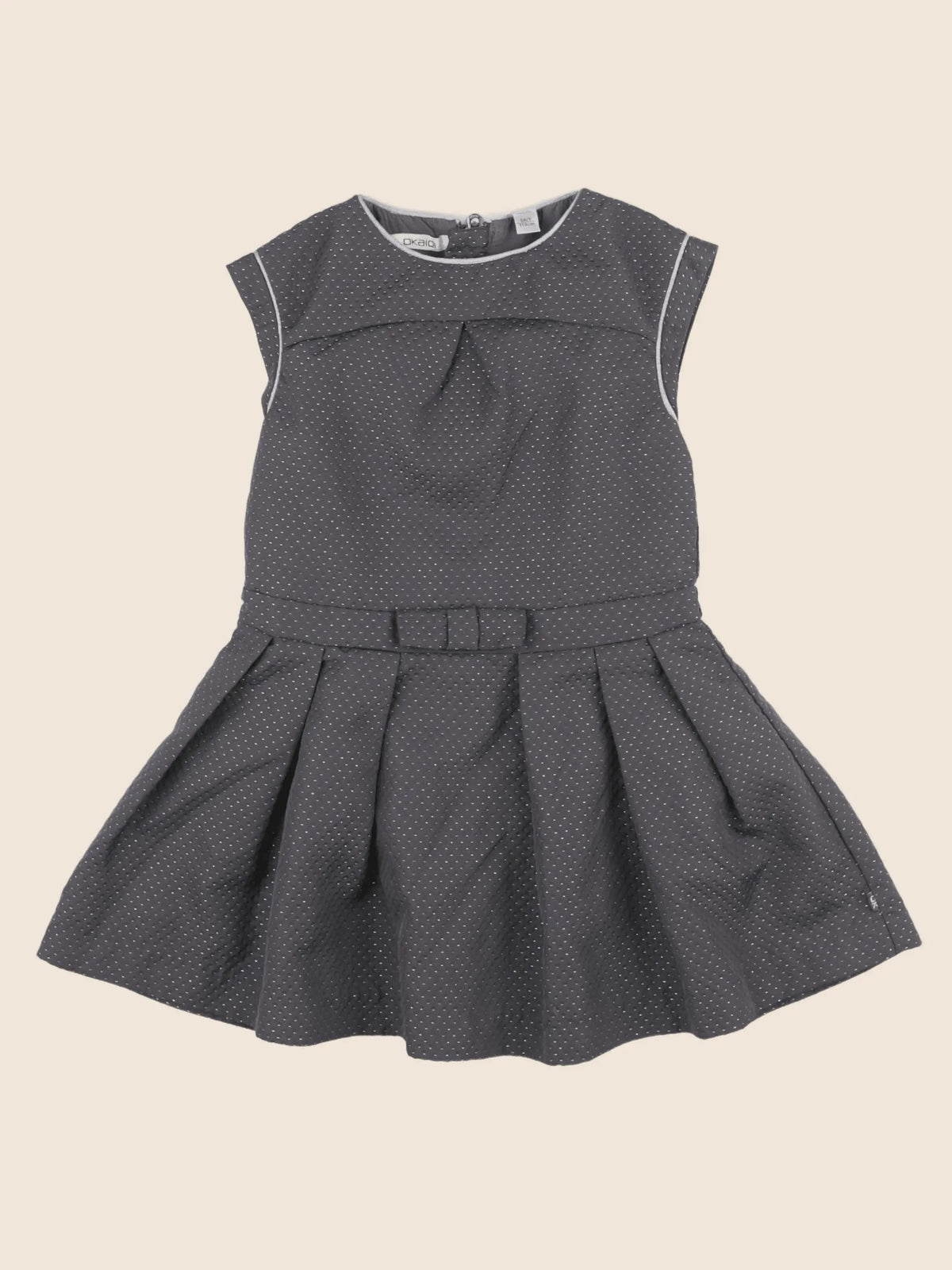 Okaidi - robe gris, argent - 5 ans