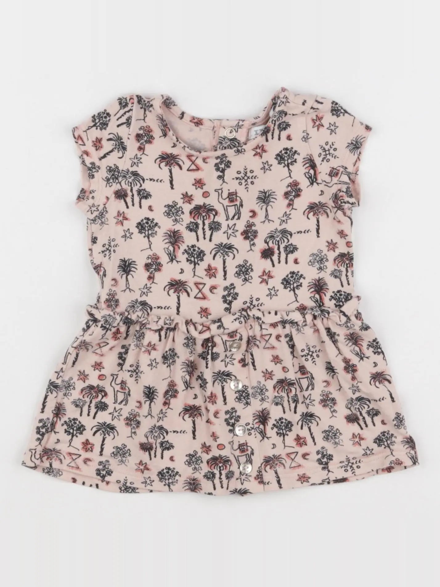 IKKS - robe rose - 3 mois