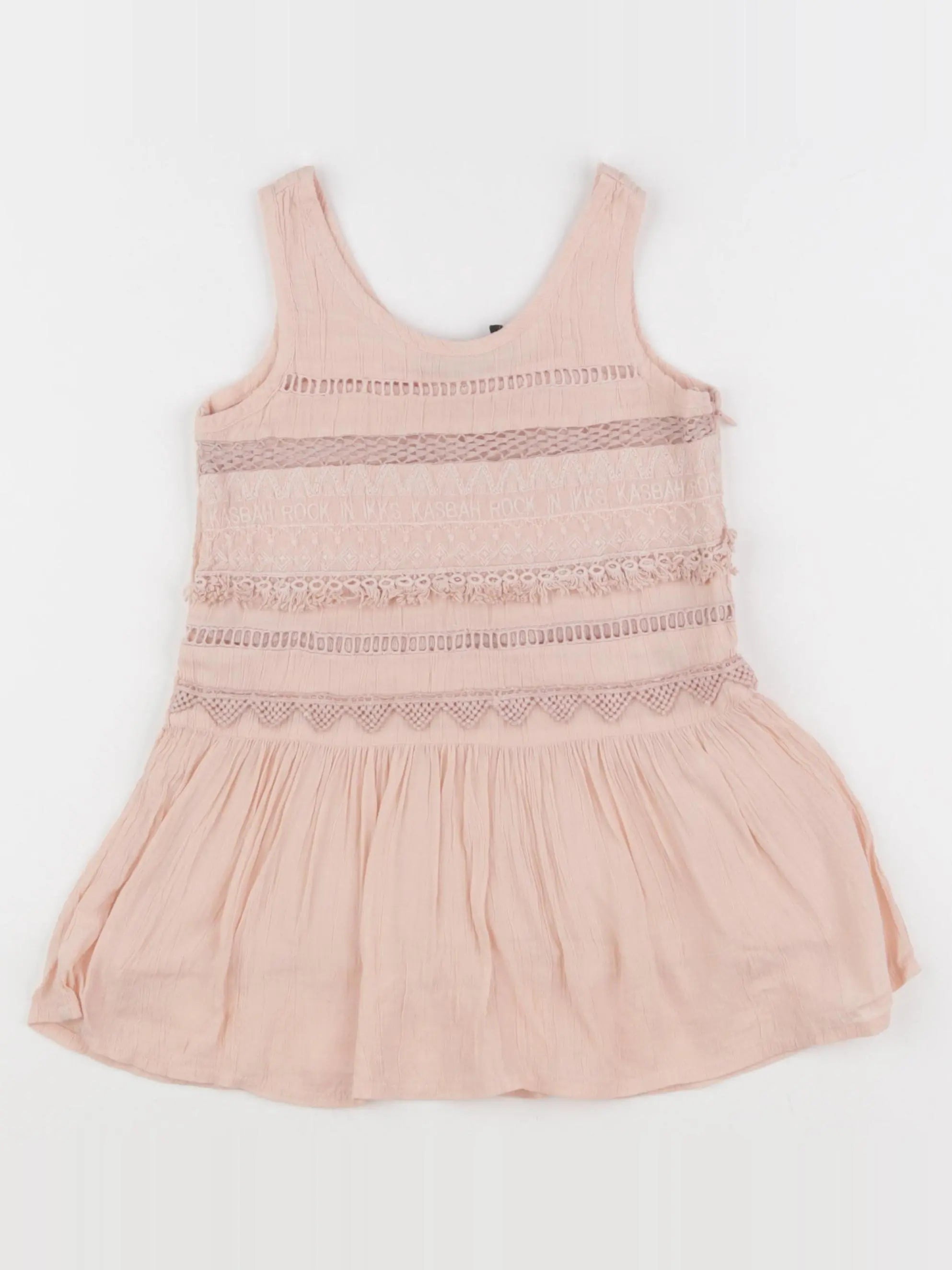 IKKS - robe rose - 2 ans