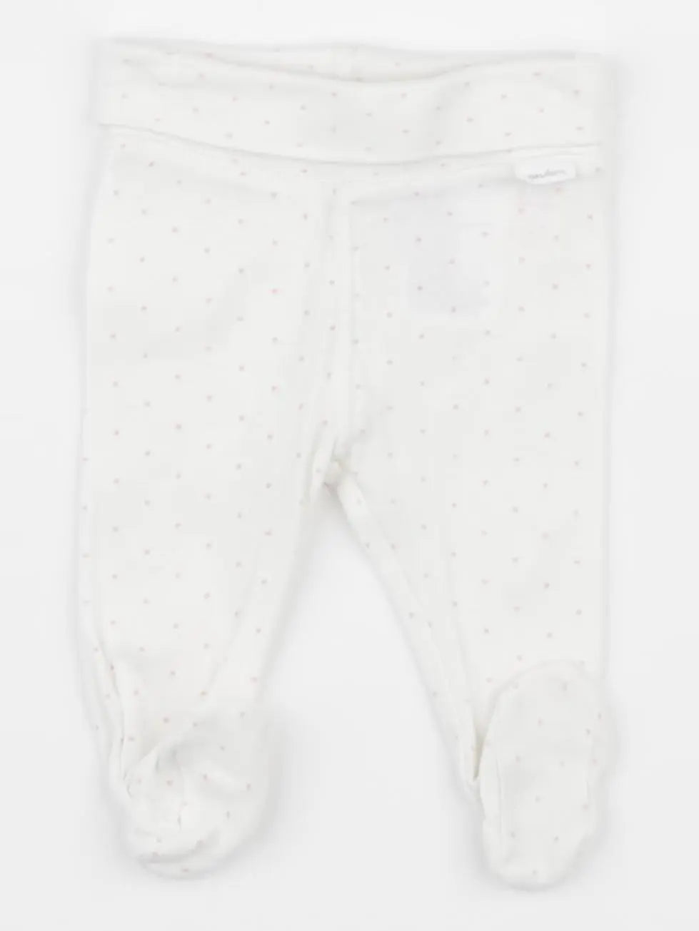 H&M - legging blanc - 0 mois