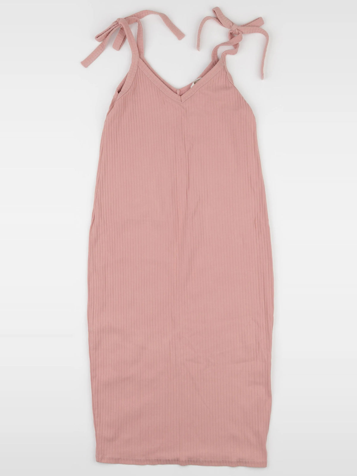 H&M - robe grossesse rose - s