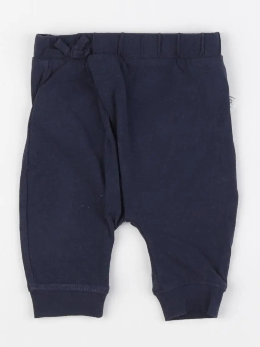 Vertbaudet - pantalon bleu - 1 mois