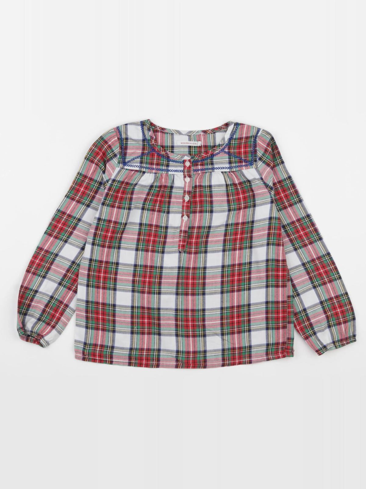 Monoprix - blouse multicolore - 8 ans