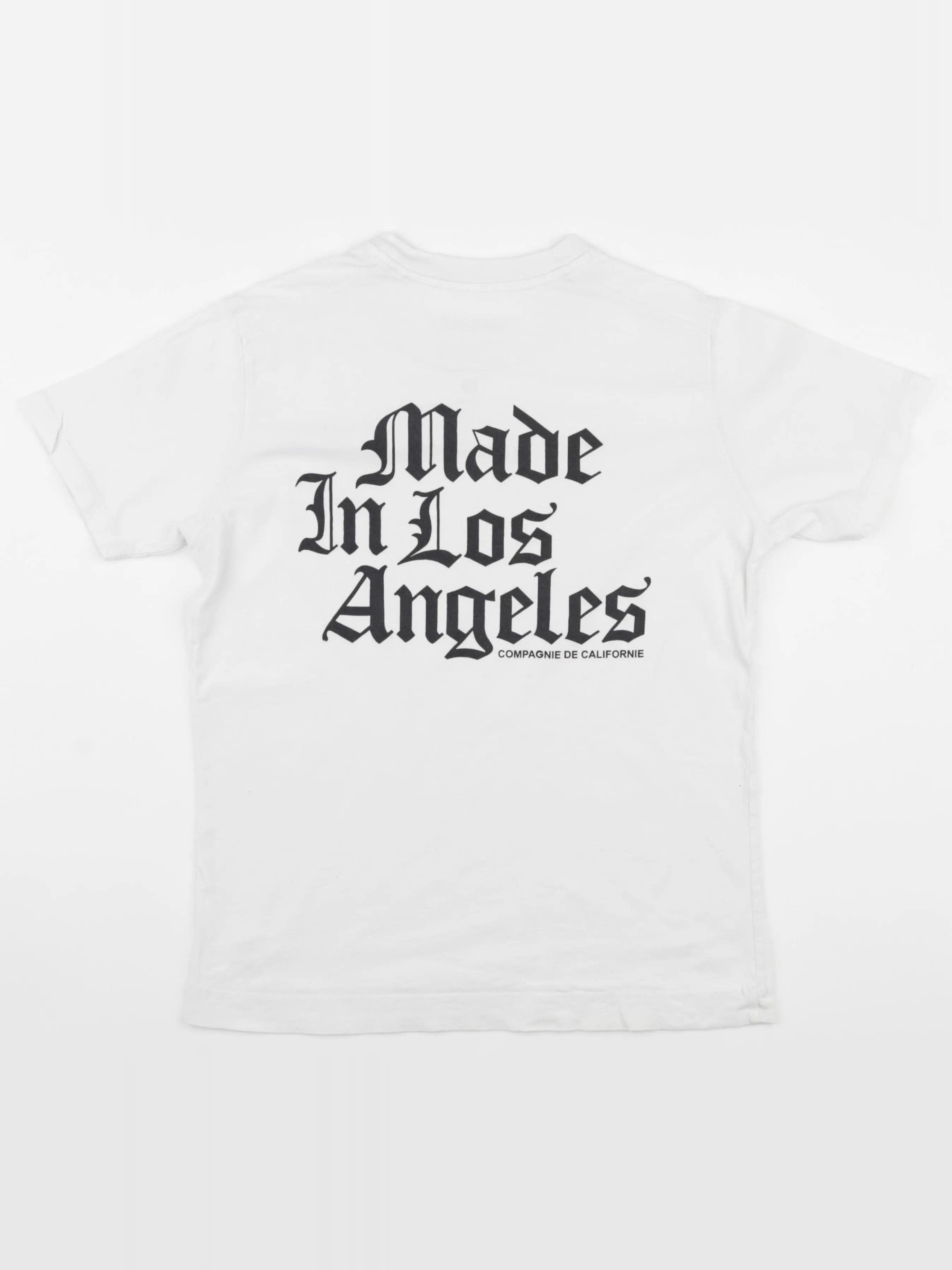 Compagnie de californie - tee-shirt imprimé au dos noir - 10/11 ans