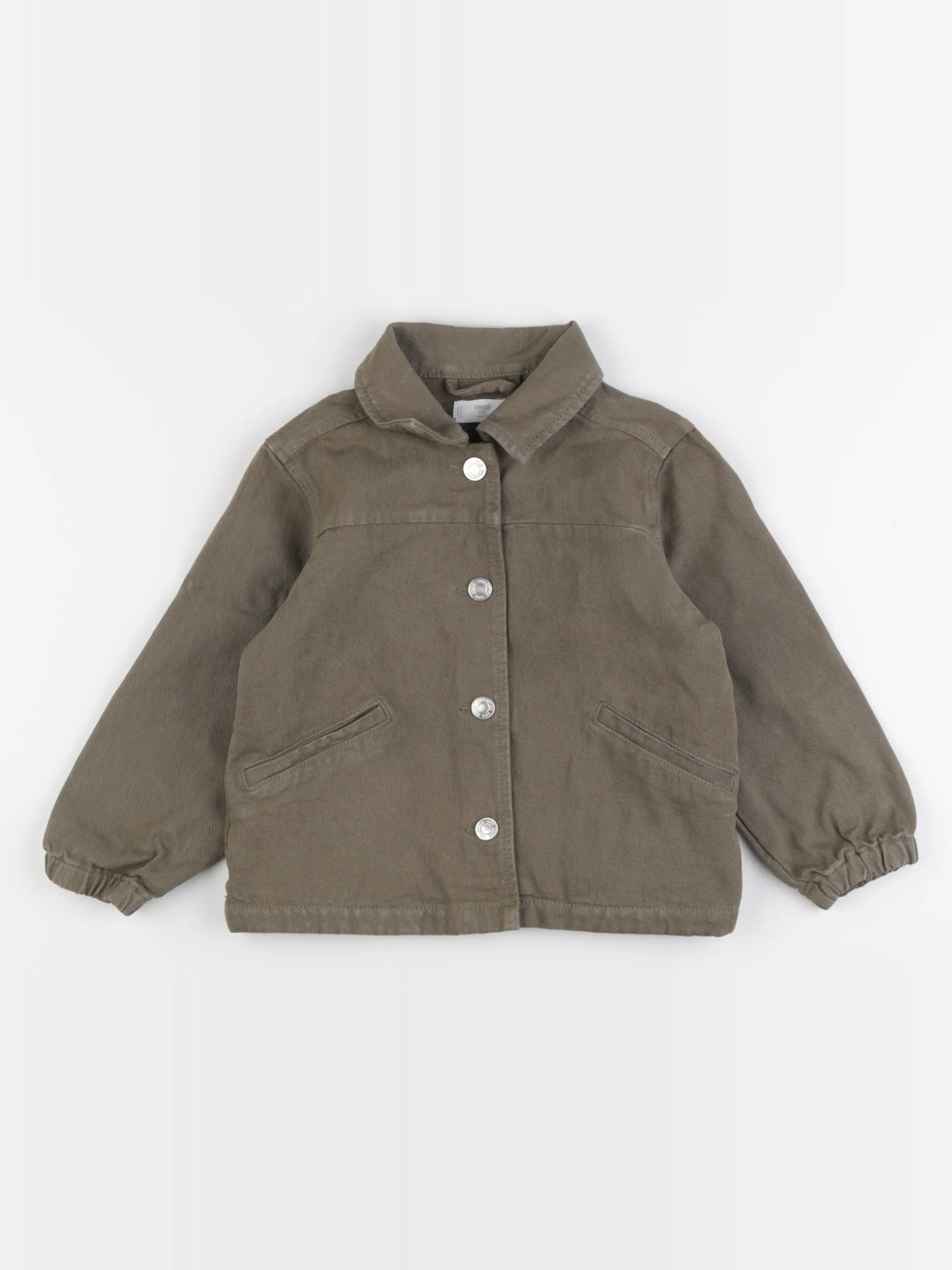 Mango - veste imprimé au dos vert - 2/3 ans