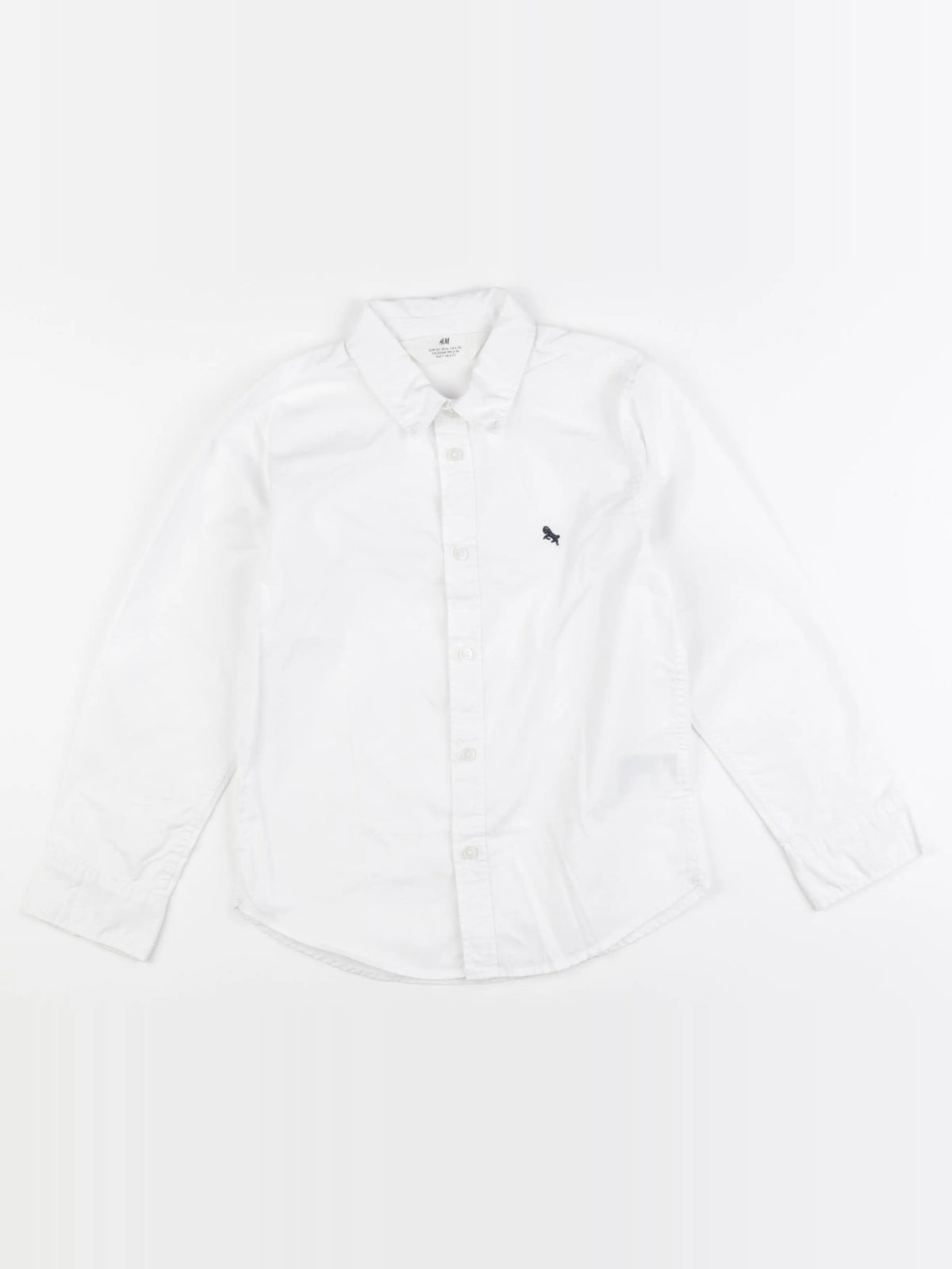 H&M - chemise blanc - 6/7 ans
