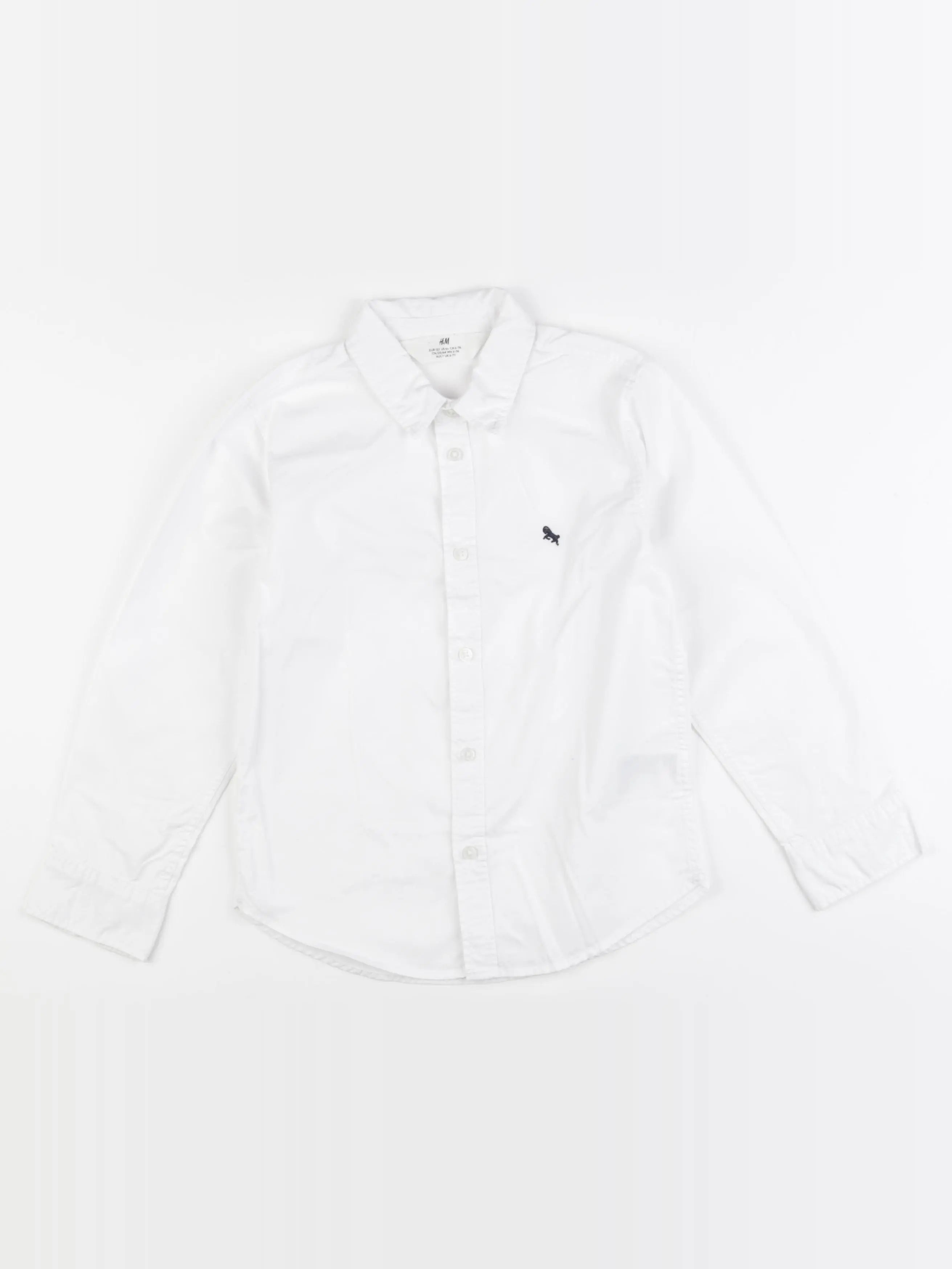H&M - chemise blanc - 6/7 ans