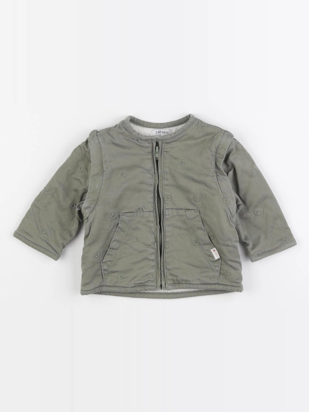 IKKS - veste vert - 6 mois