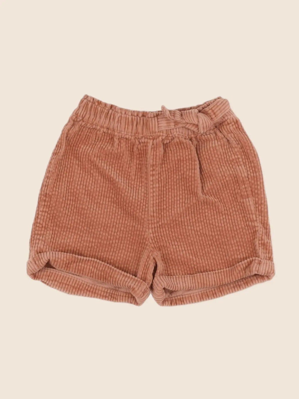 Vertbaudet - short marron - 9 mois