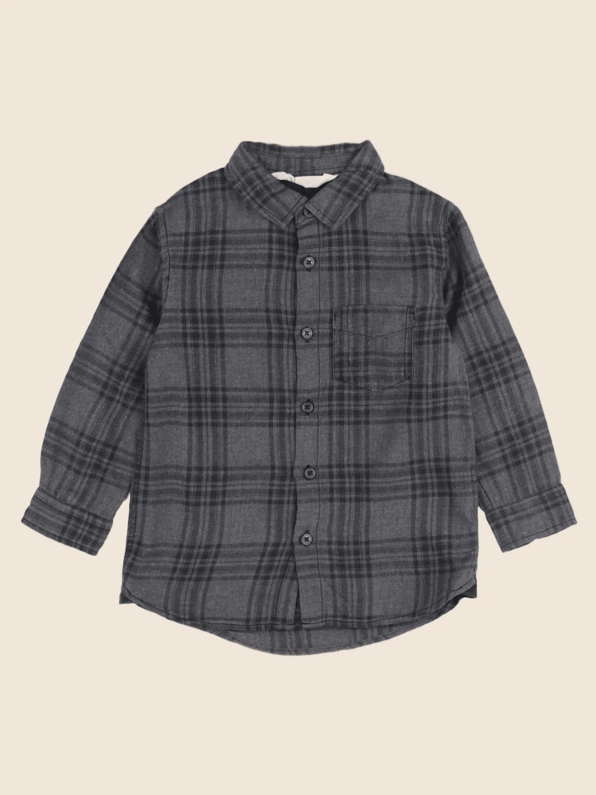 H&M - chemise gris - 18/24 mois