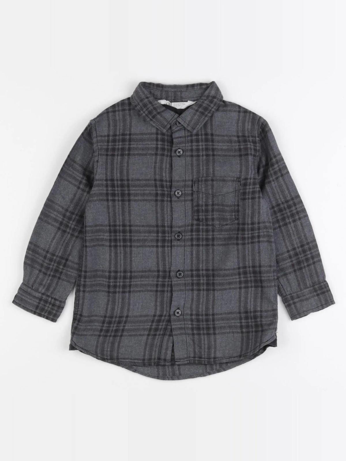 H&M - chemise gris - 18/24 mois