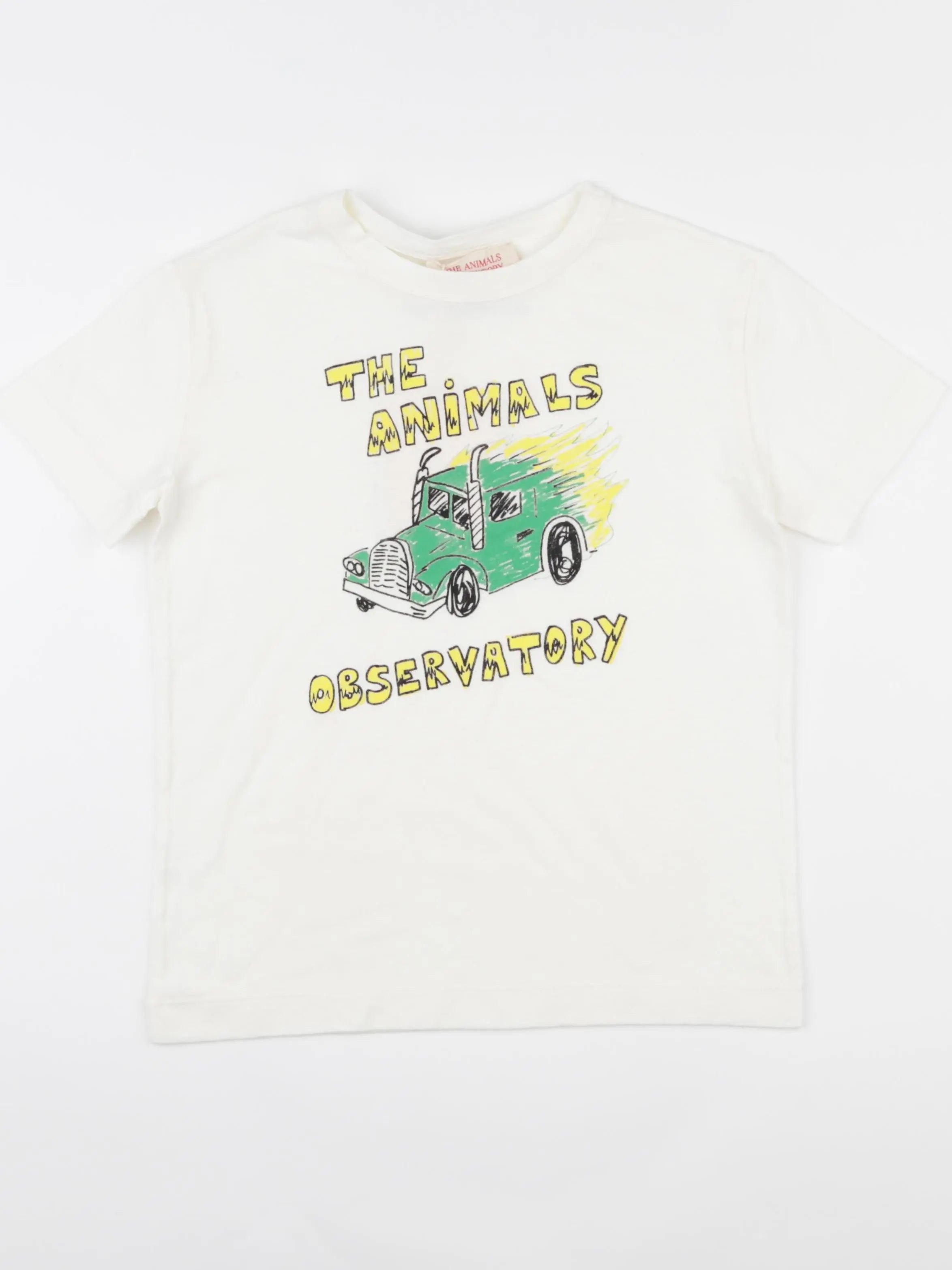 The animals observatory - tee-shirt beige - 8 ans