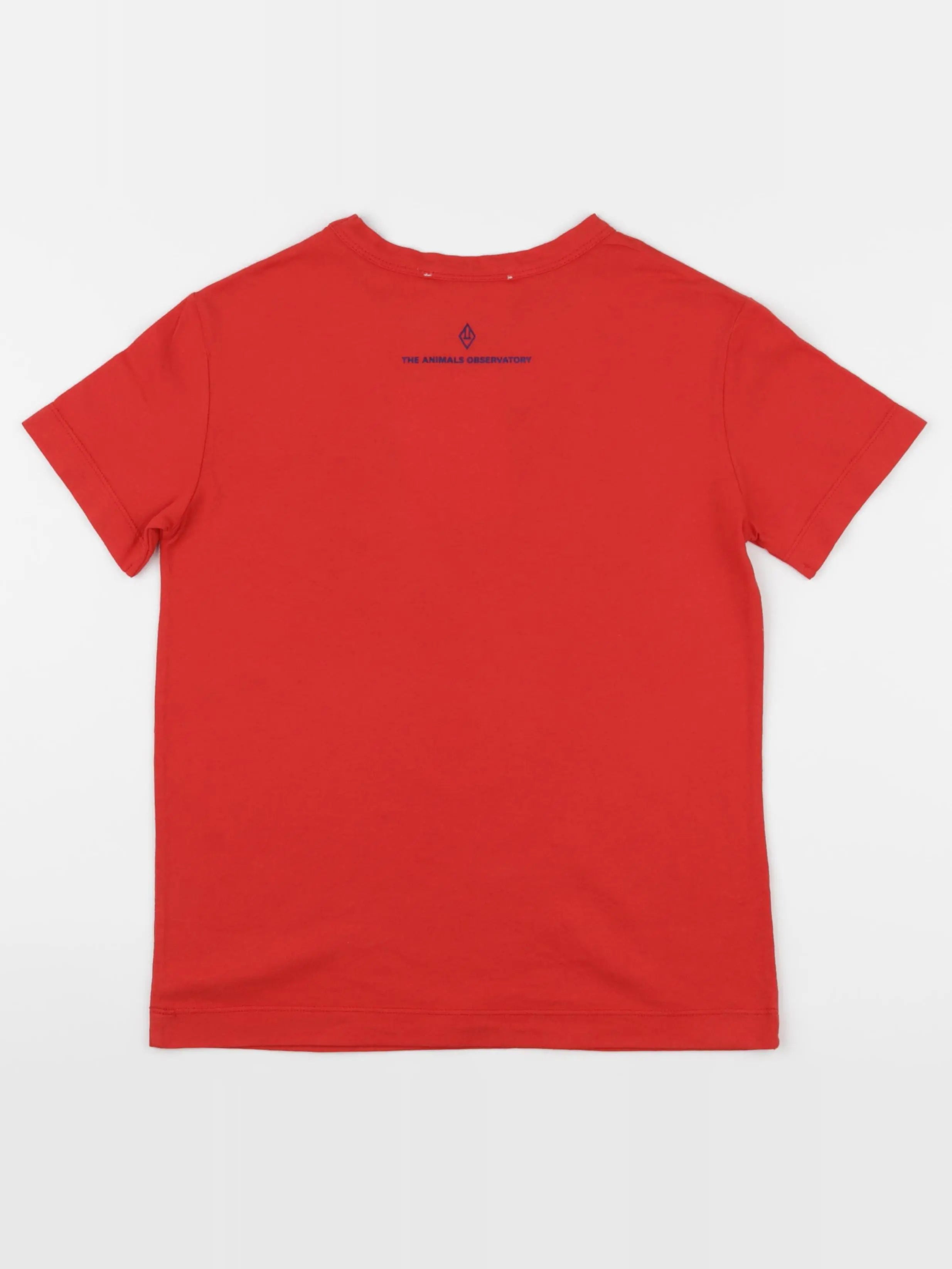 The animals observatory - tee-shirt rouge - 8 ans