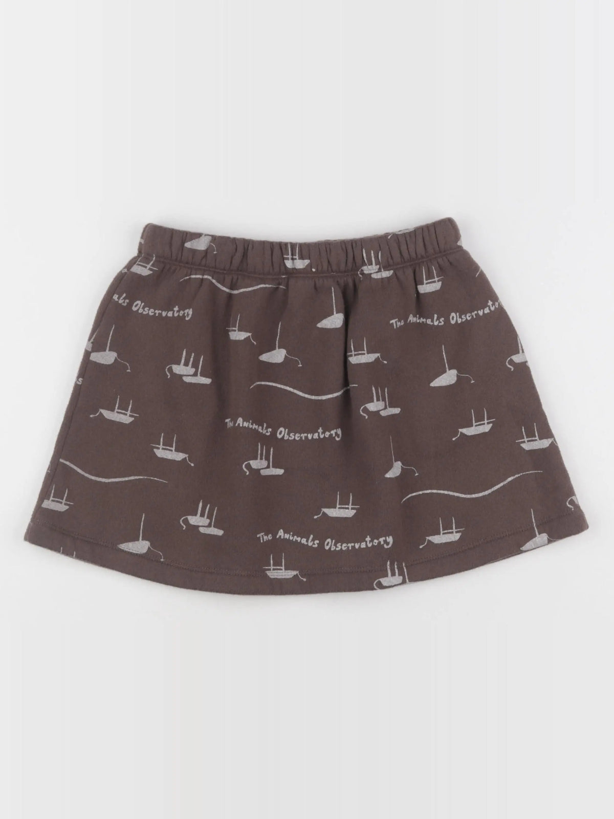 The animals observatory - jupe marron - 8 ans