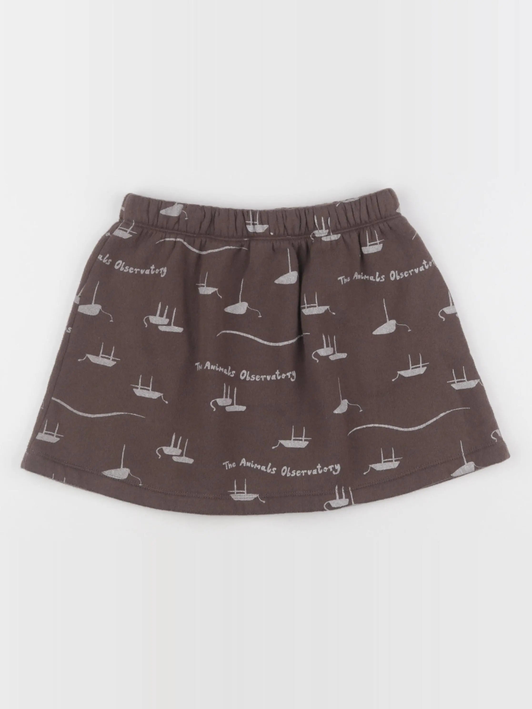 The animals observatory - jupe marron - 8 ans