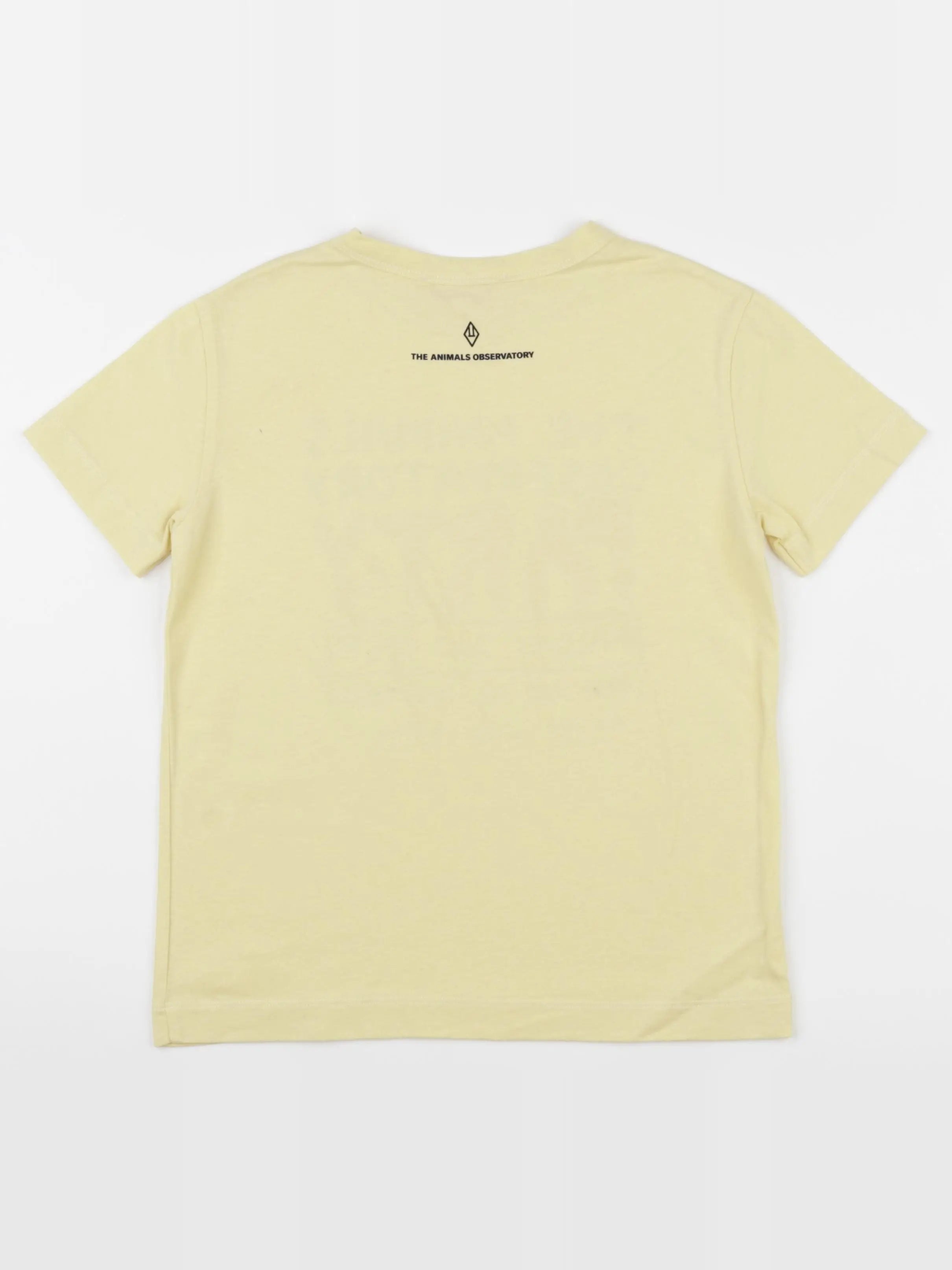 The animals observatory - tee-shirt jaune - 8 ans