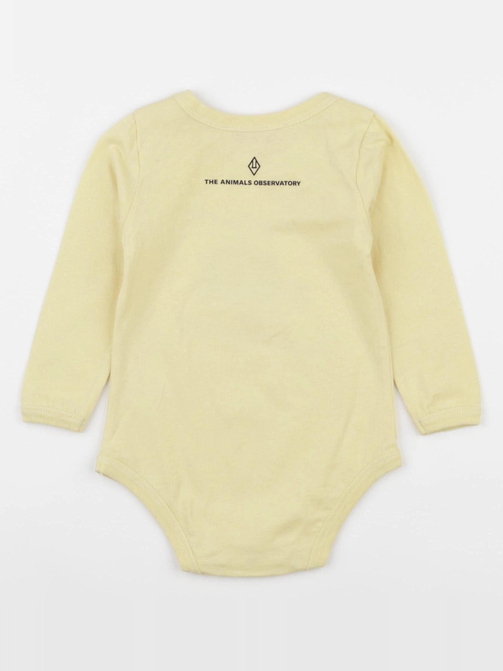 The animals observatory - body jaune - 6 mois