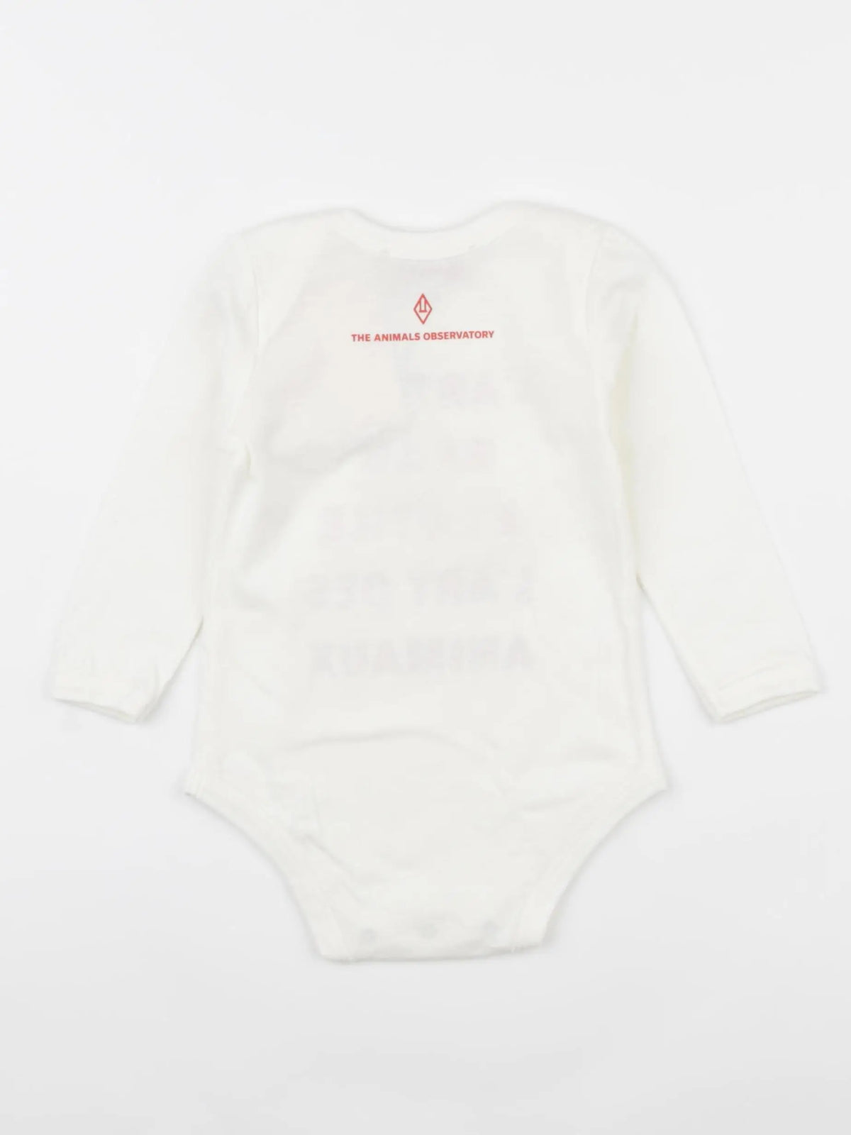 The animals observatory - body blanc - 6 mois