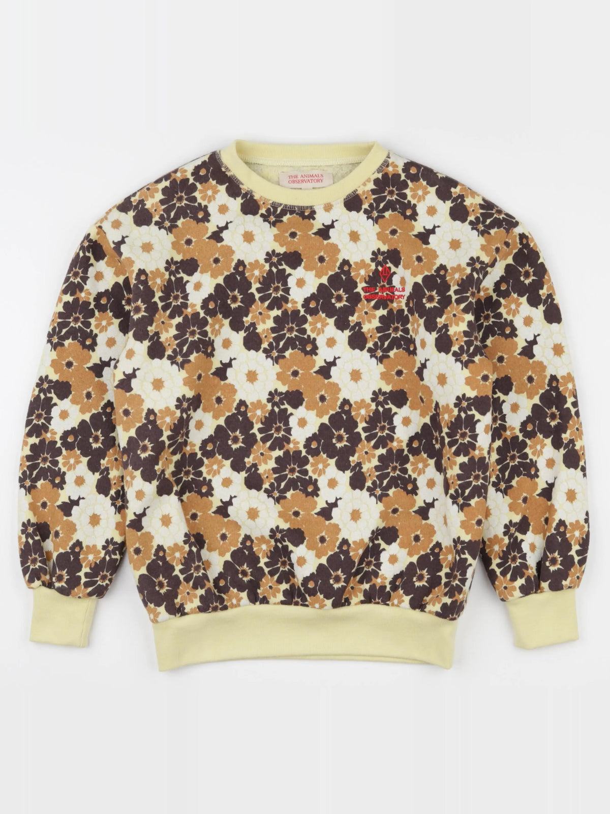 The animals observatory - sweat marron - 8 ans