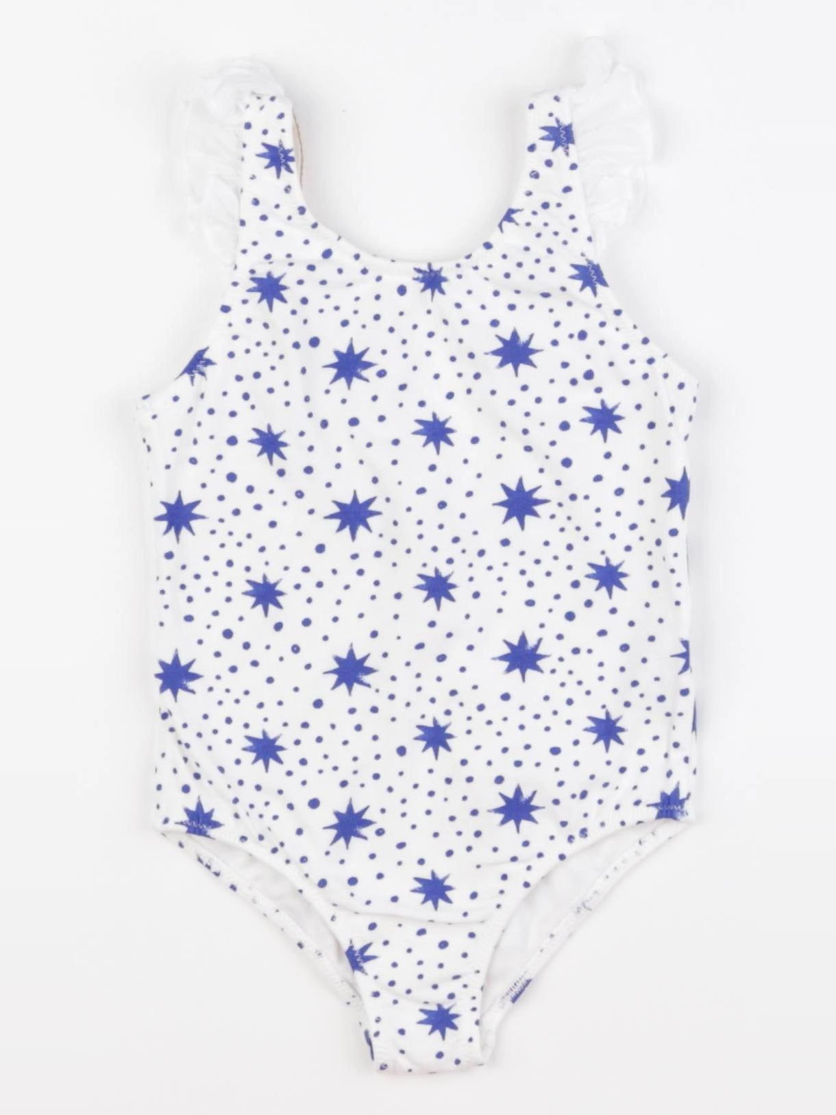 Buho - maillot de bain bleu, blanc - 4 ans