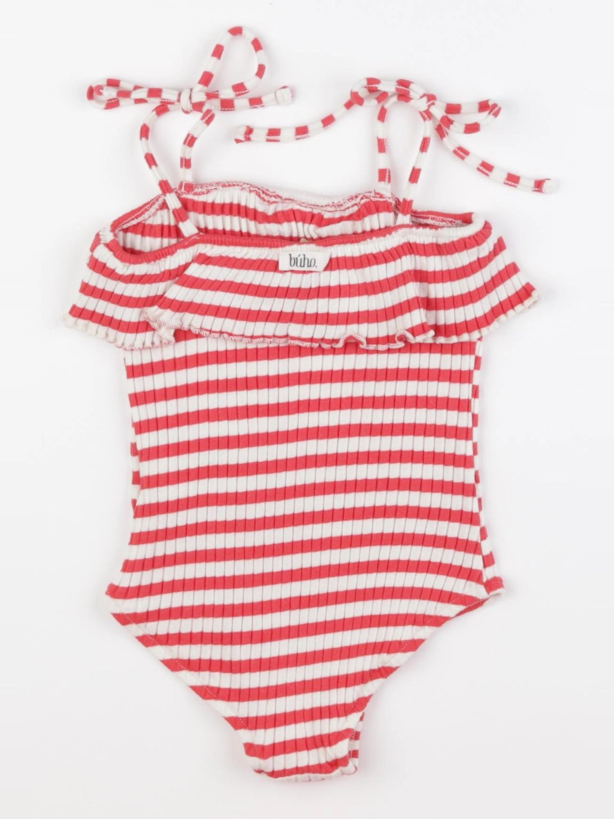 Buho - maillot de bain blanc, rouge - 4 ans