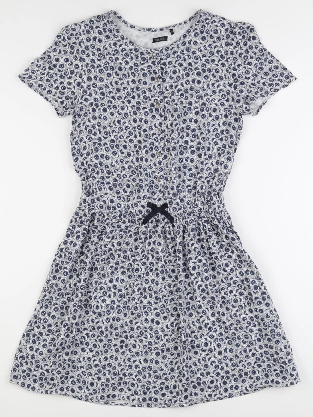 IKKS - robe bleu, blanc - 12 ans