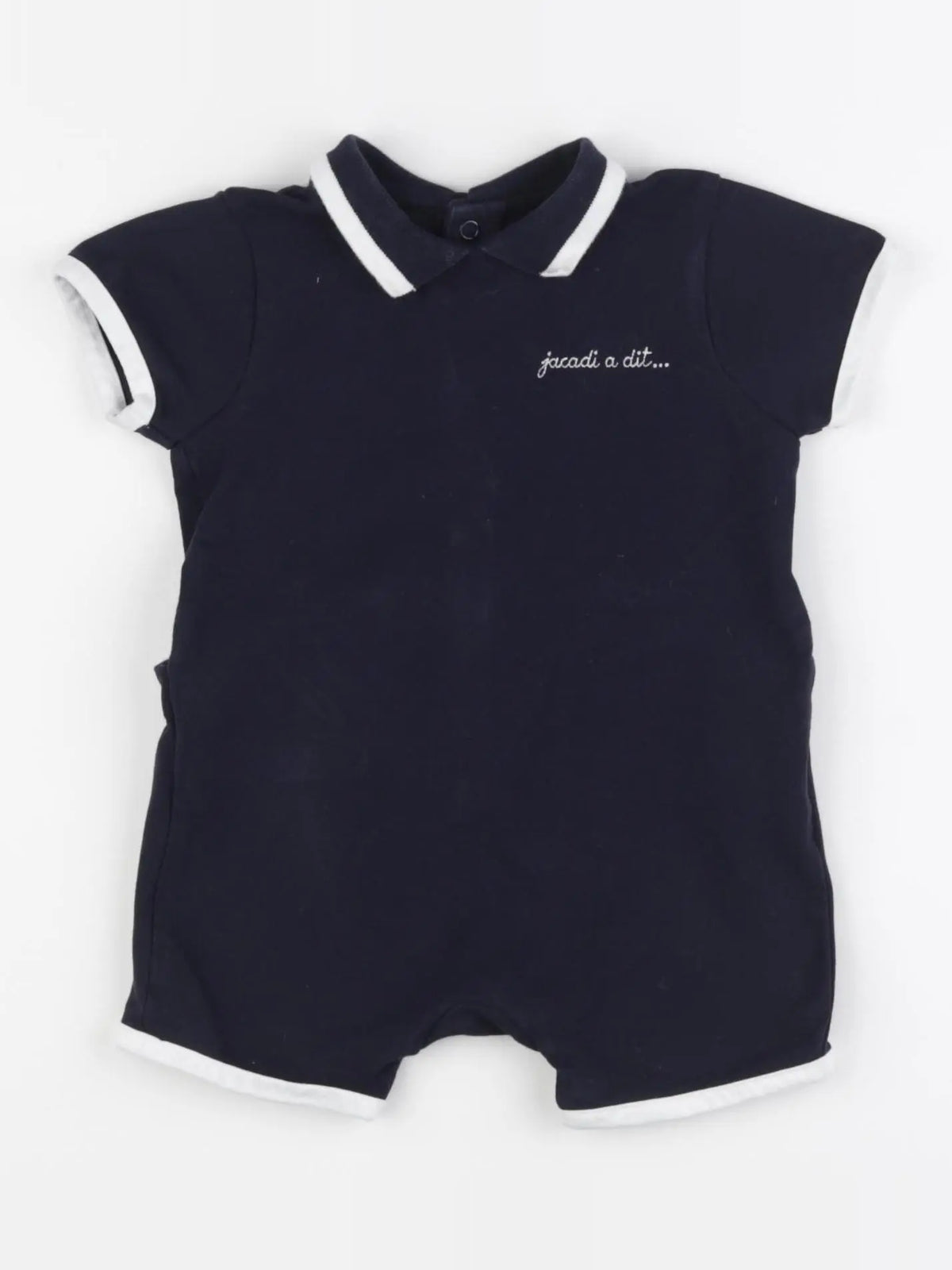 Jacadi - combinaison bleu - 12 mois