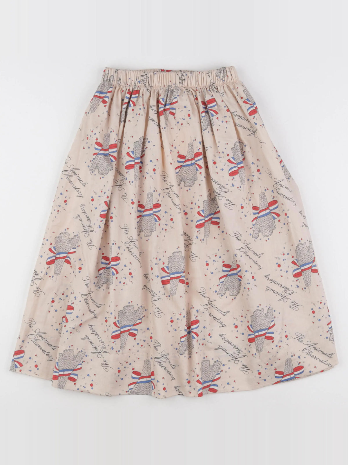 The animals observatory - jupe multicolore - 8 ans