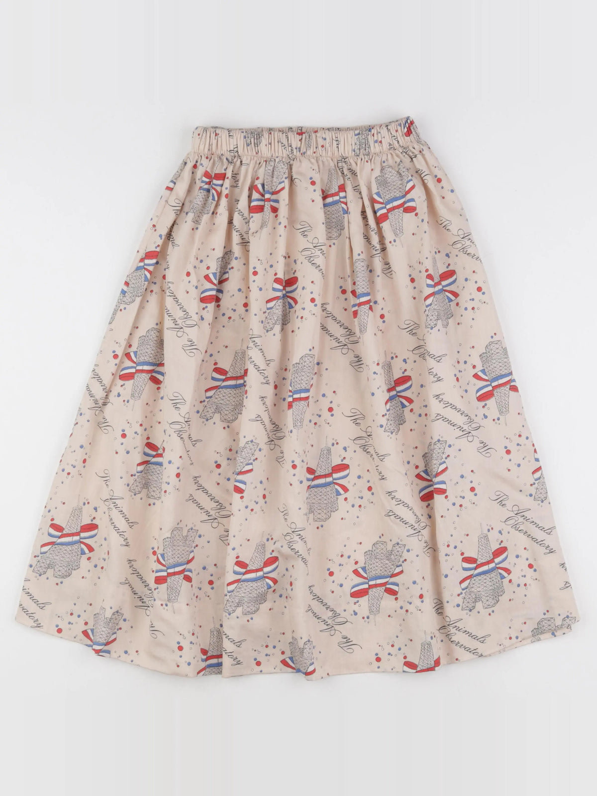 The animals observatory - jupe multicolore - 8 ans