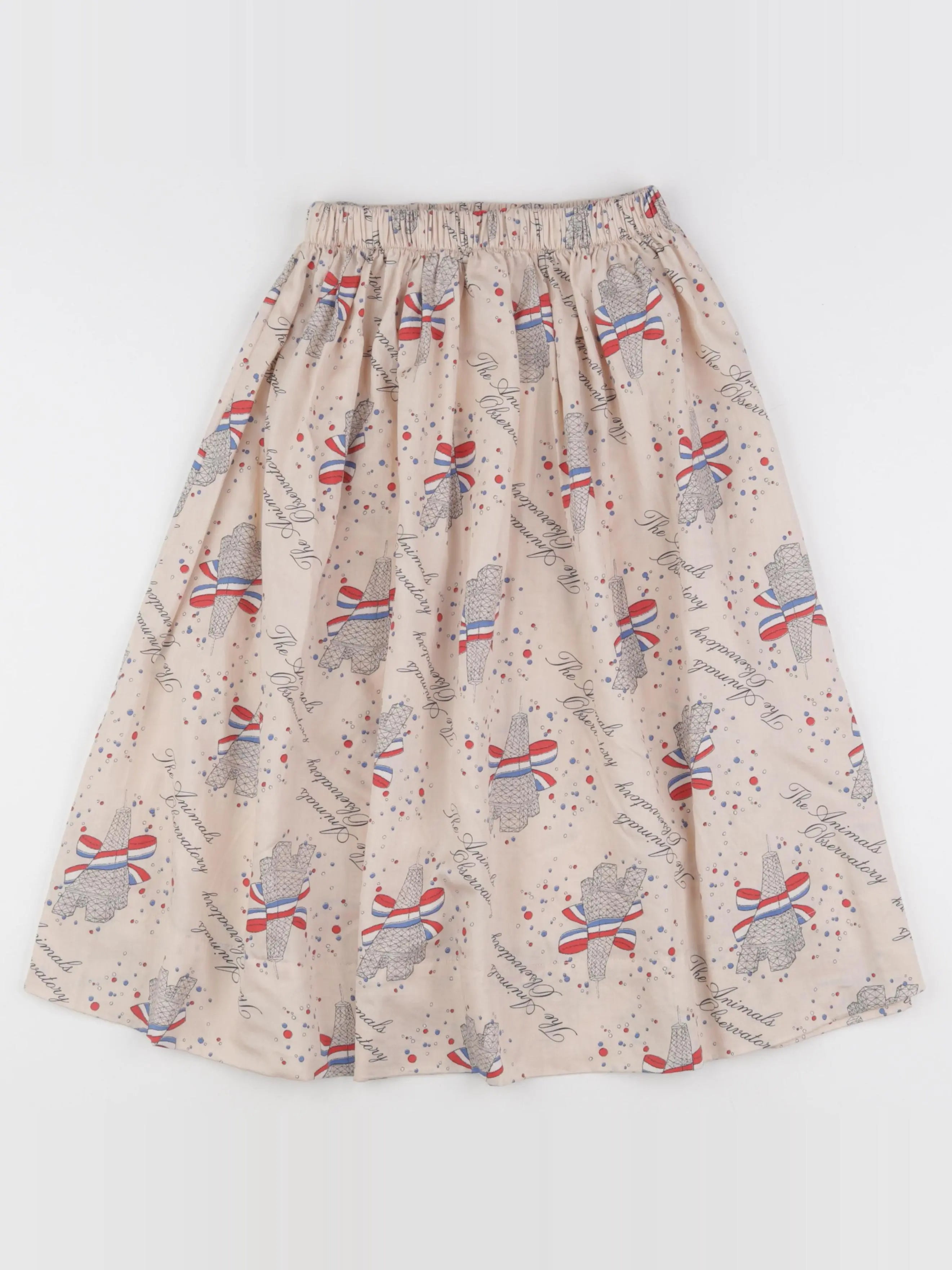 The animals observatory - jupe multicolore - 8 ans