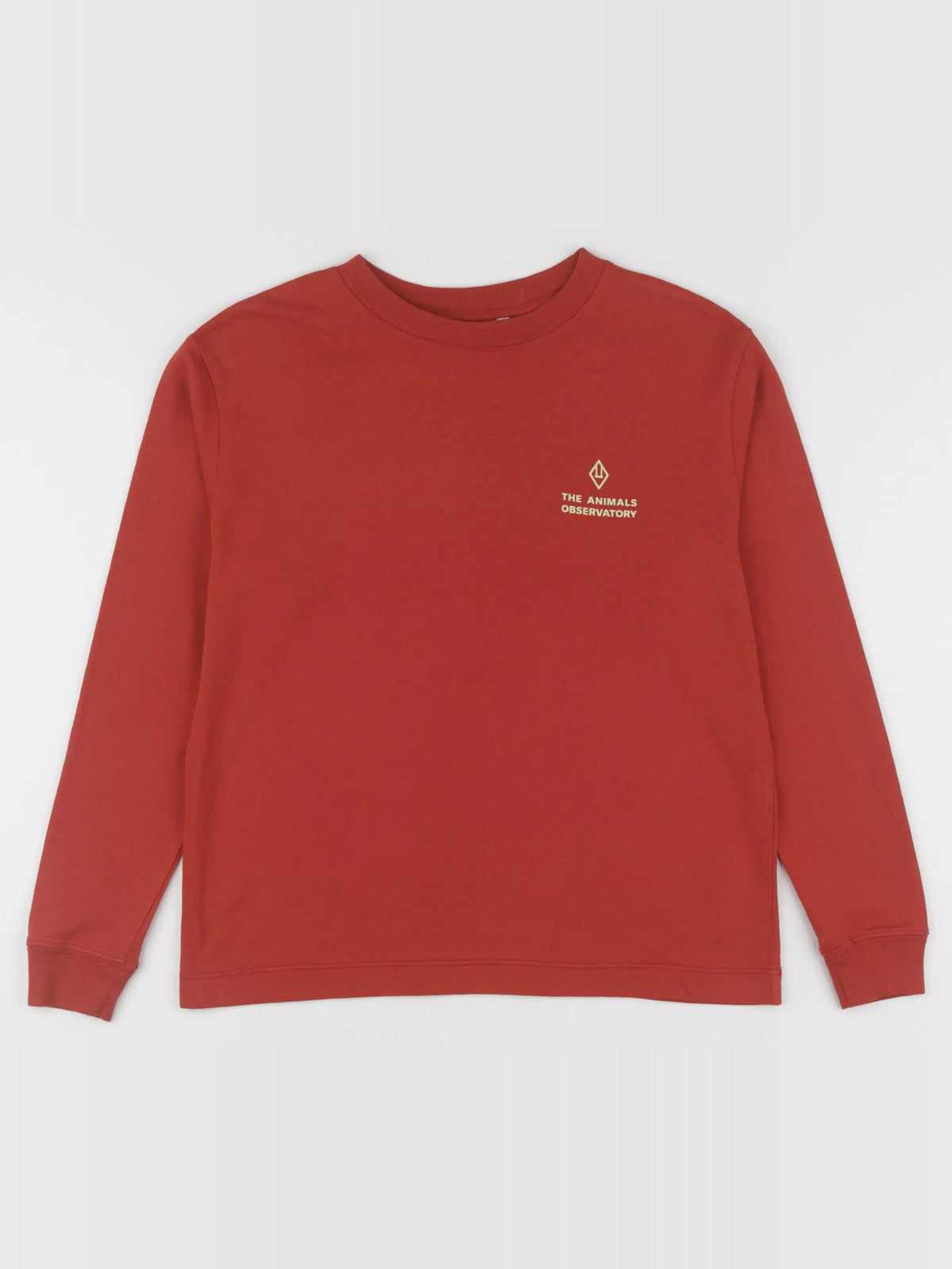 The animals observatory - tee-shirt orange - 16 ans