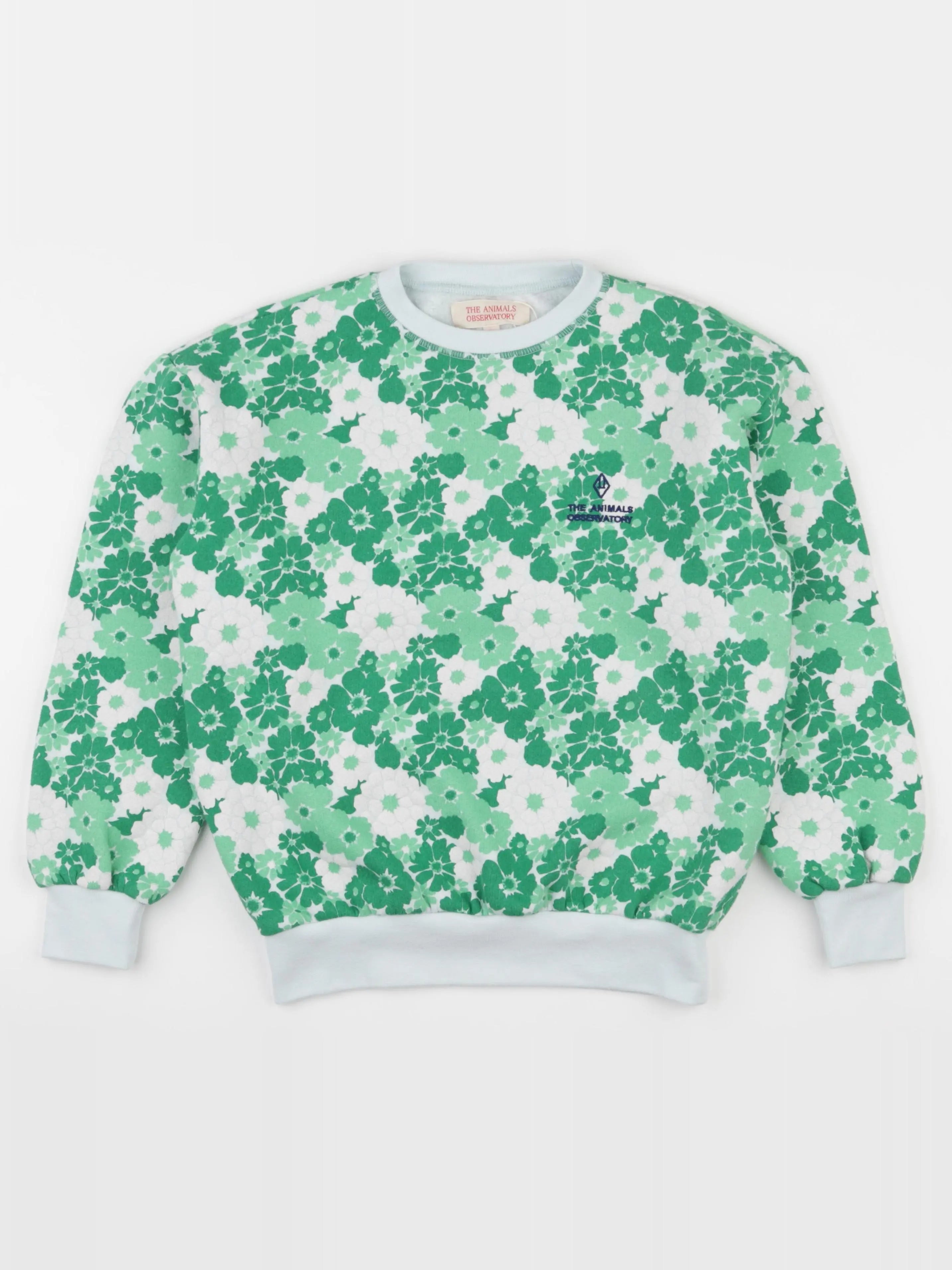 The animals observatory - sweat vert - 8 ans