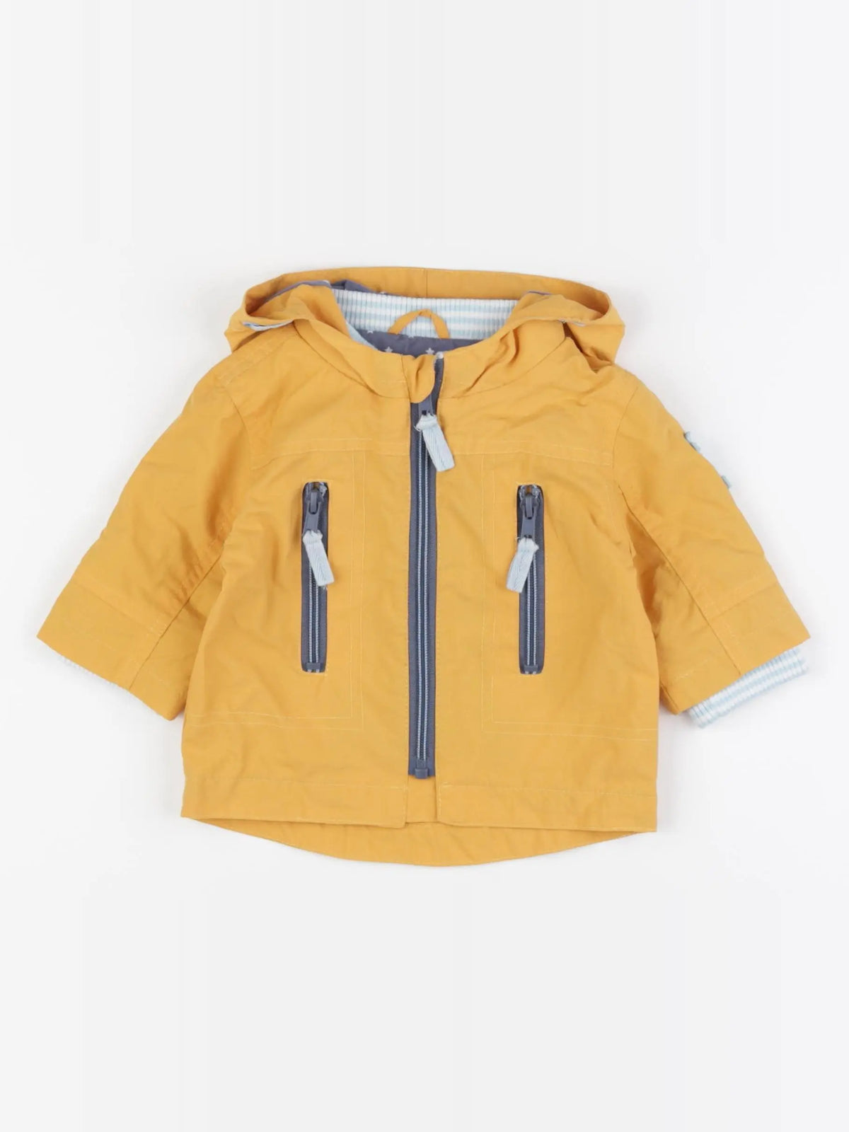 Vertbaudet - coupe-vent jaune - 3 mois