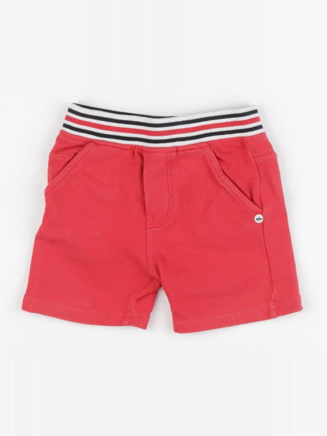 IKKS - short rouge - 18 mois