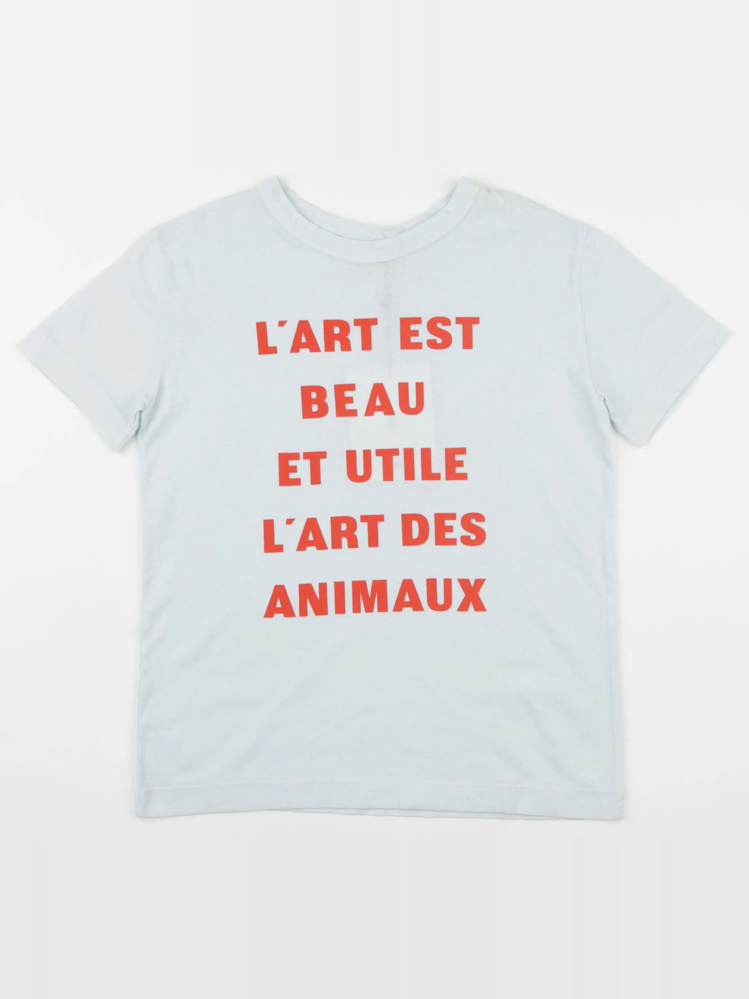 The animals observatory - tee-shirt bleu - 8 ans