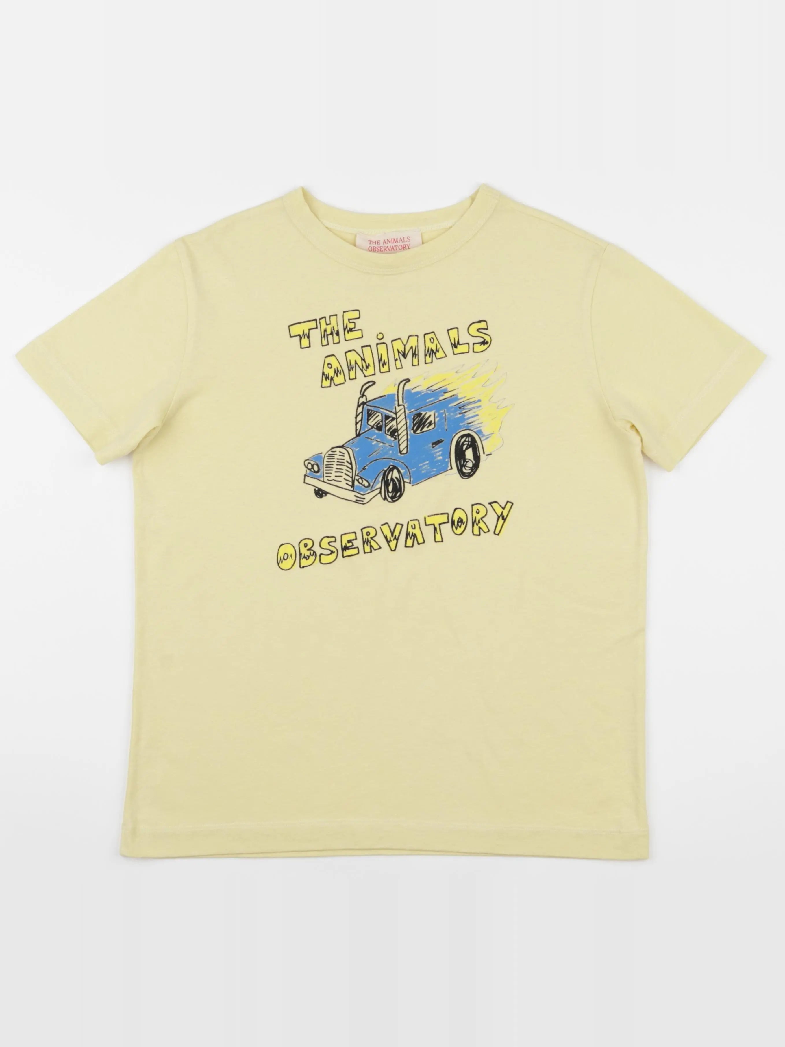 The animals observatory - tee-shirt jaune - 8 ans