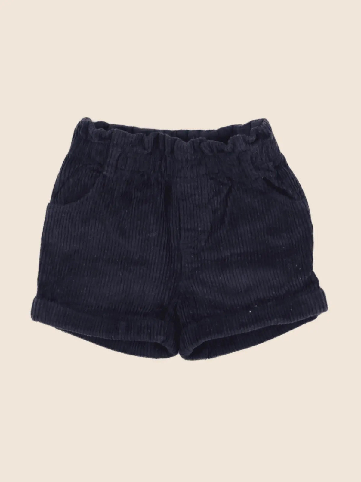 Cyrillus - short bleu - 12 mois
