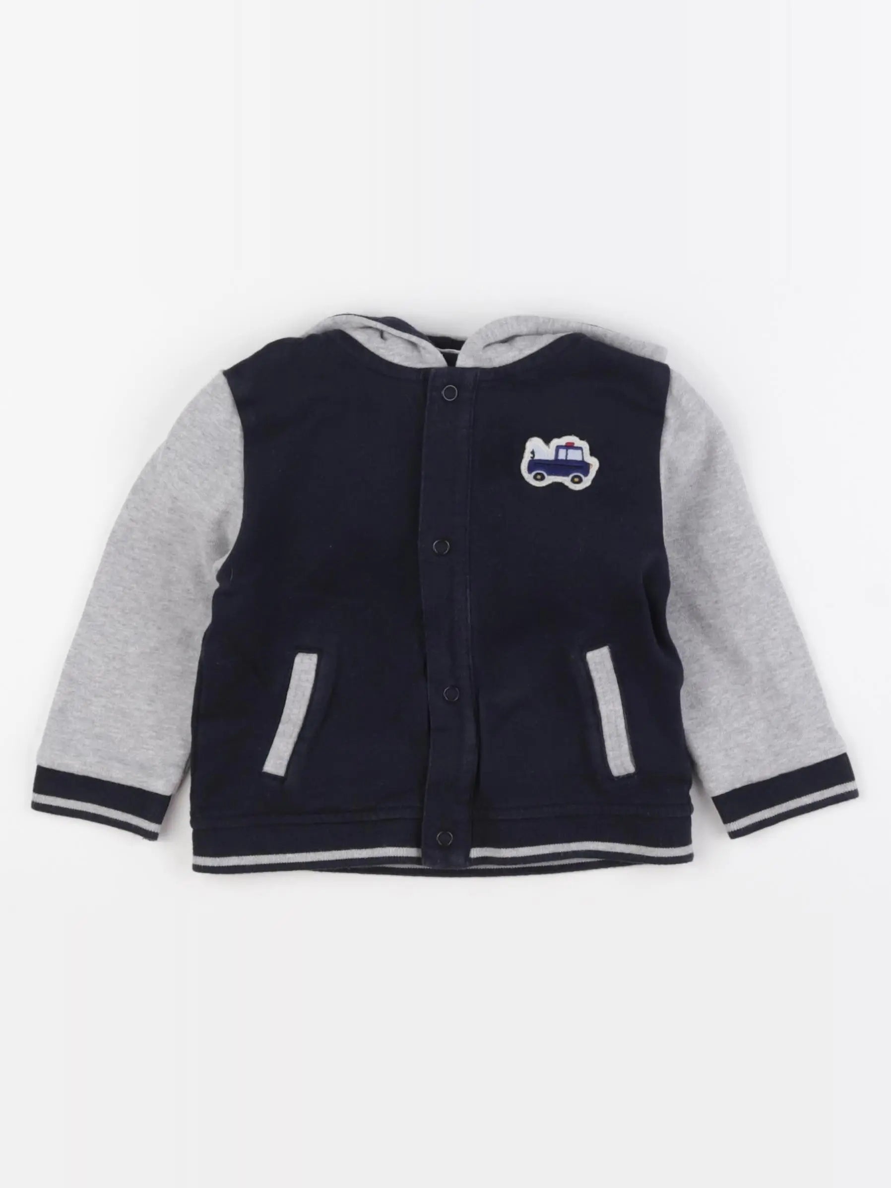 Boutchou - sweat bleu - 18 mois